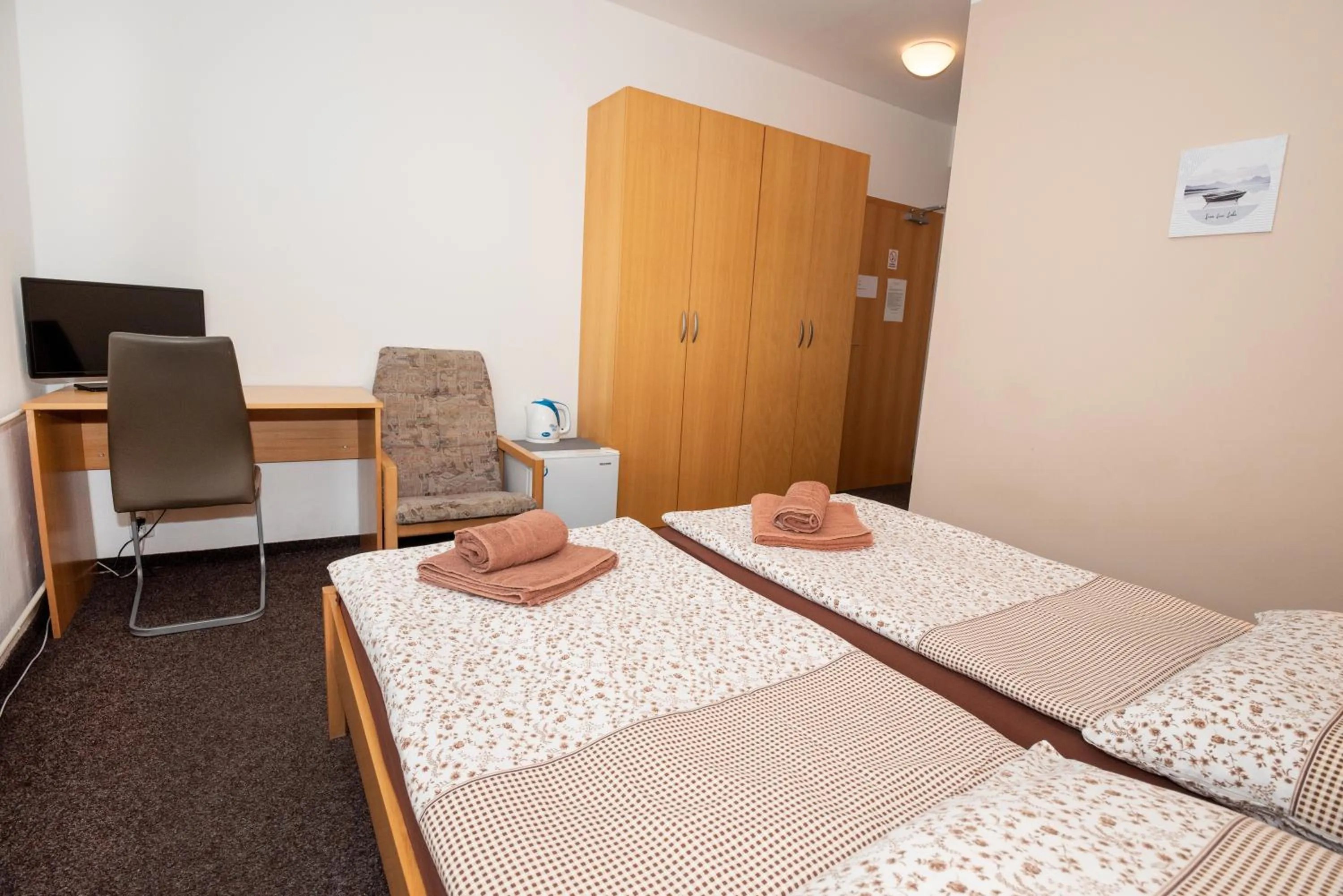 Bed in PENZION MAXIM