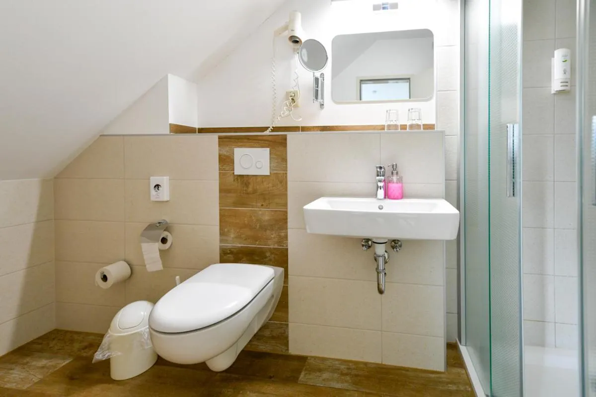 Bathroom in Hotel Zum Stern Spreewald