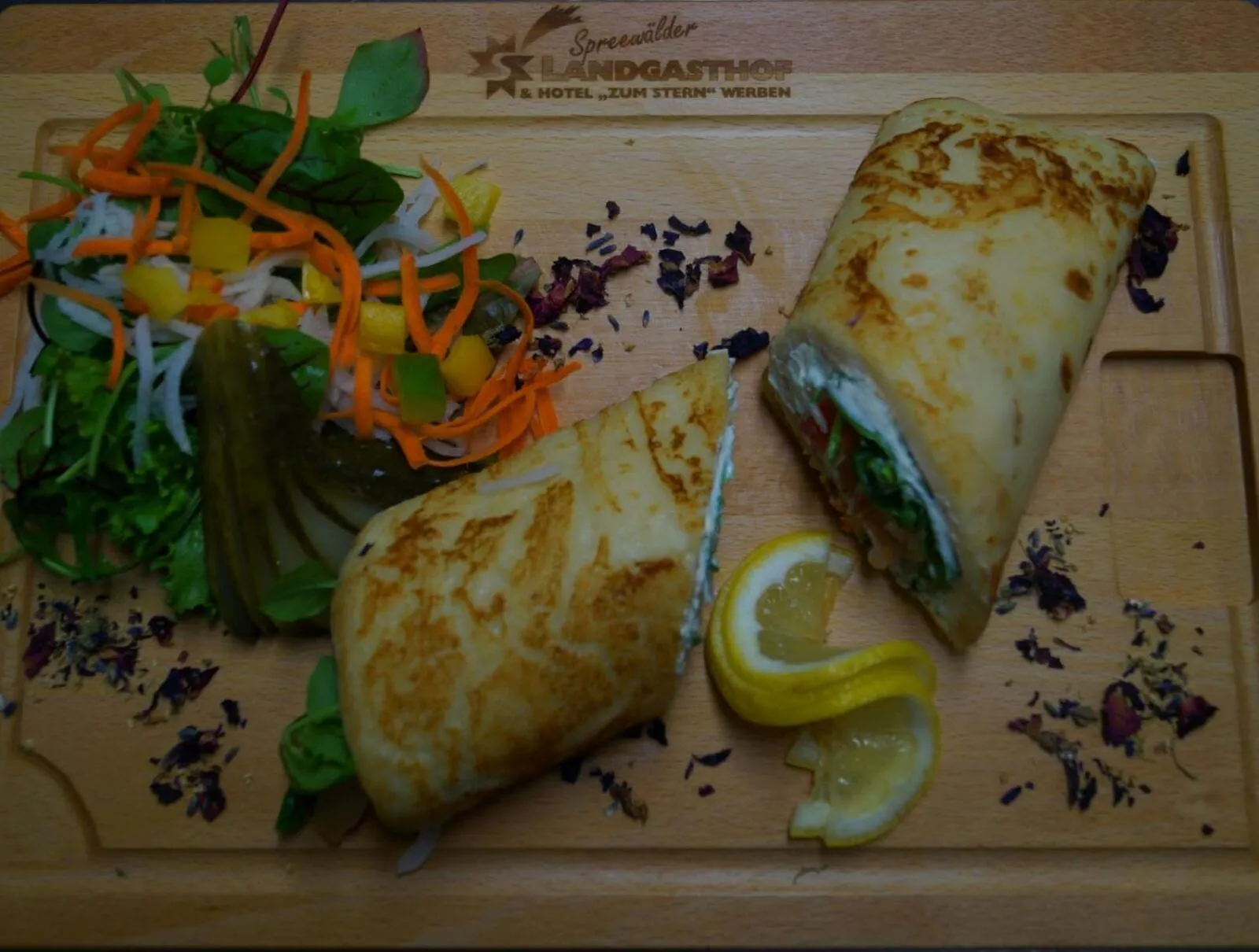 Food close-up in Hotel Zum Stern Spreewald