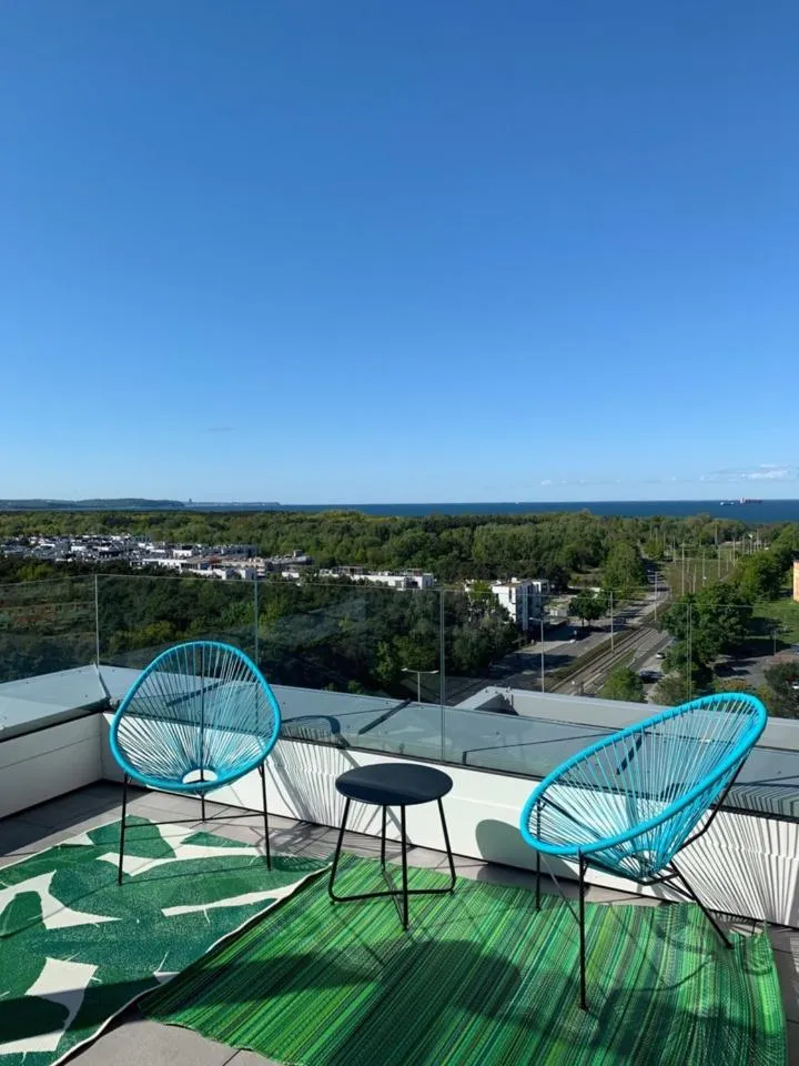 Balcony/Terrace in Apartamenty Your Seaside