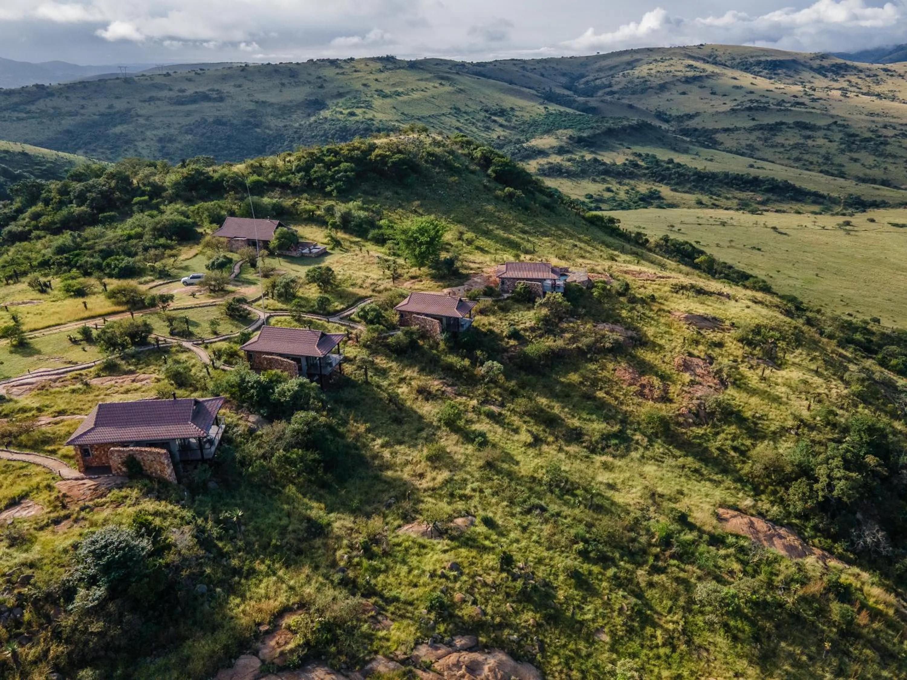 Property building in Zulu Rock Lodge - Babanango Game Reserve