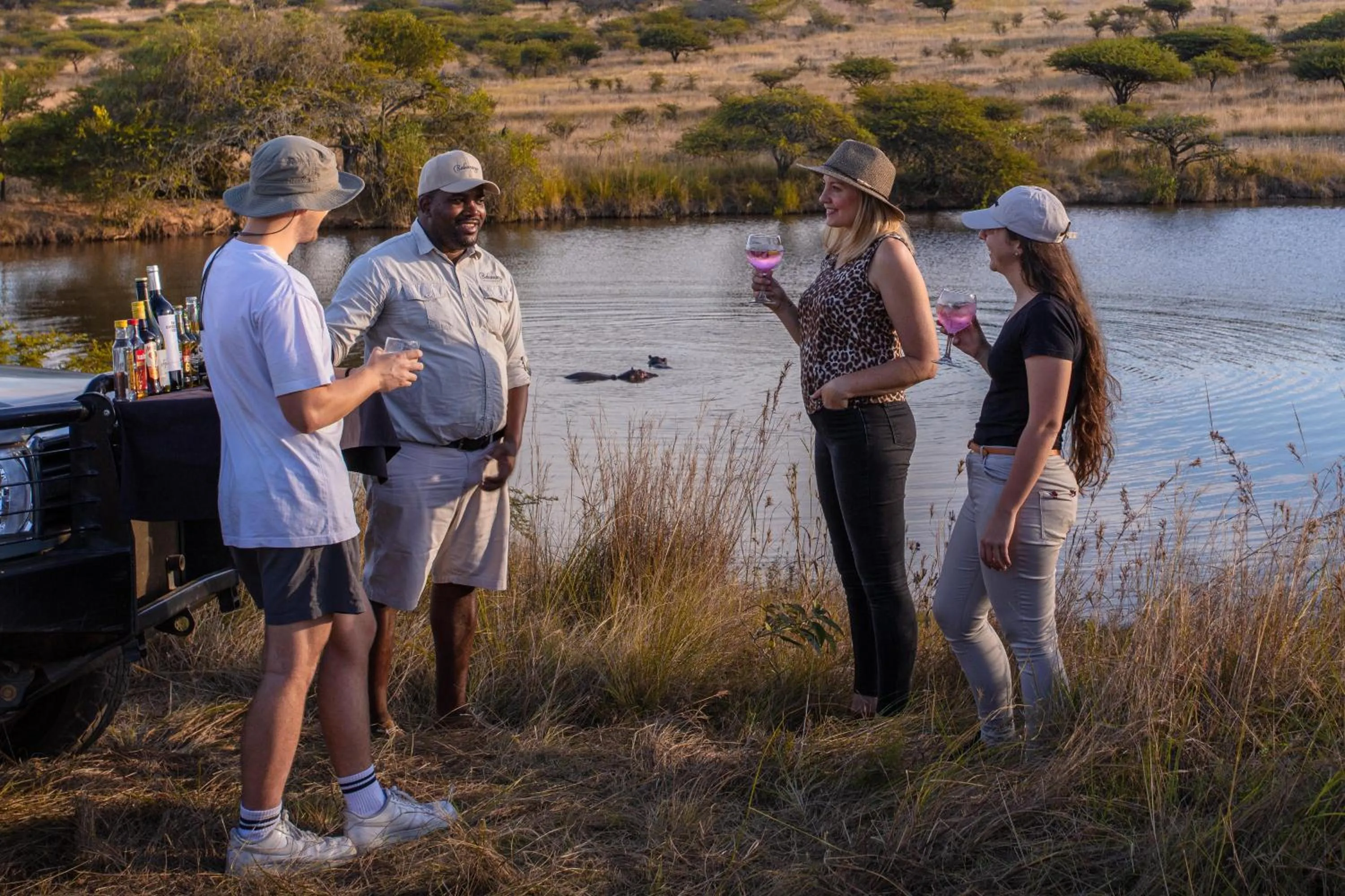 Natural landscape in Zulu Rock Lodge - Babanango Game Reserve