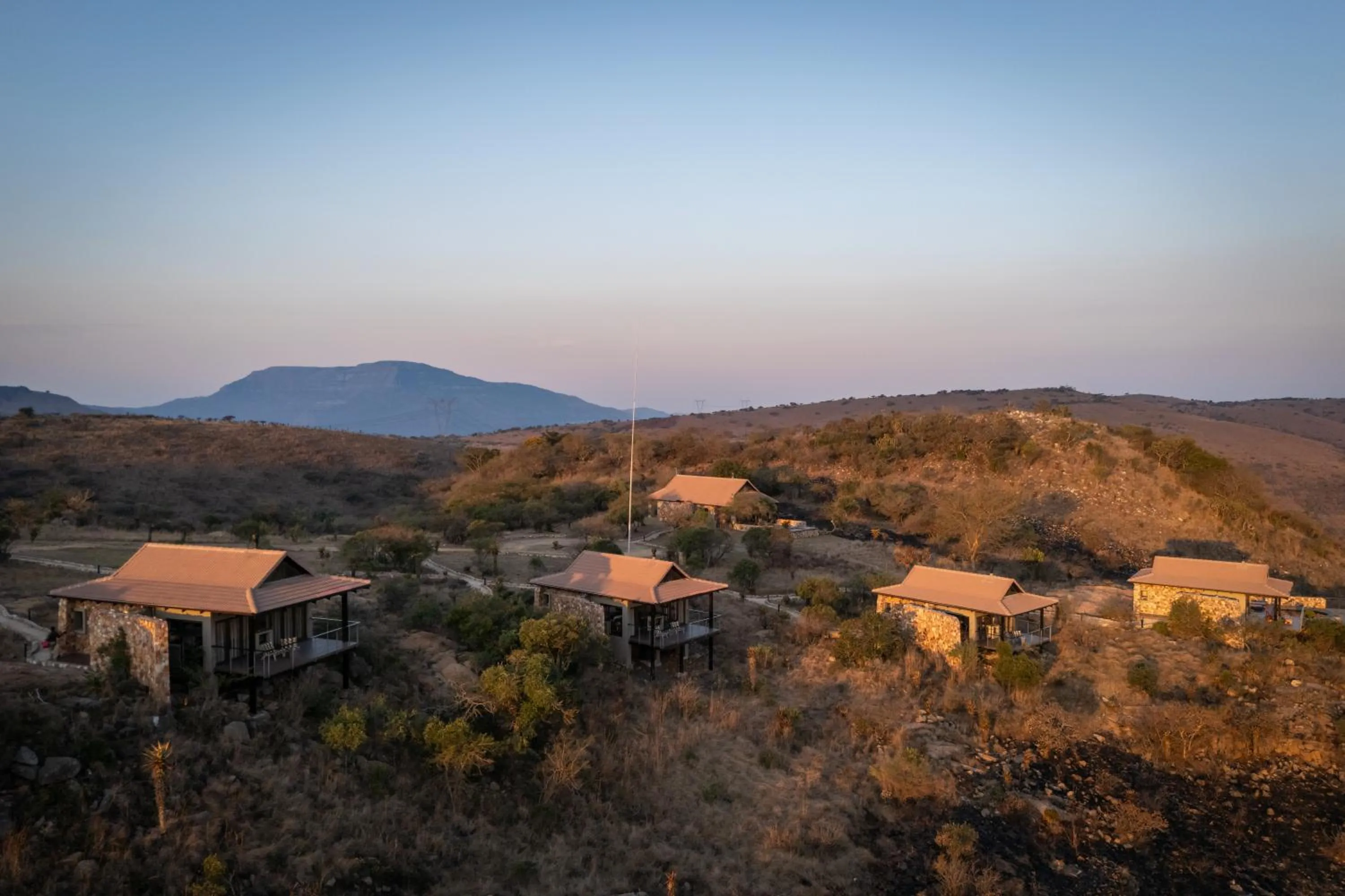 Property building in Zulu Rock Lodge - Babanango Game Reserve