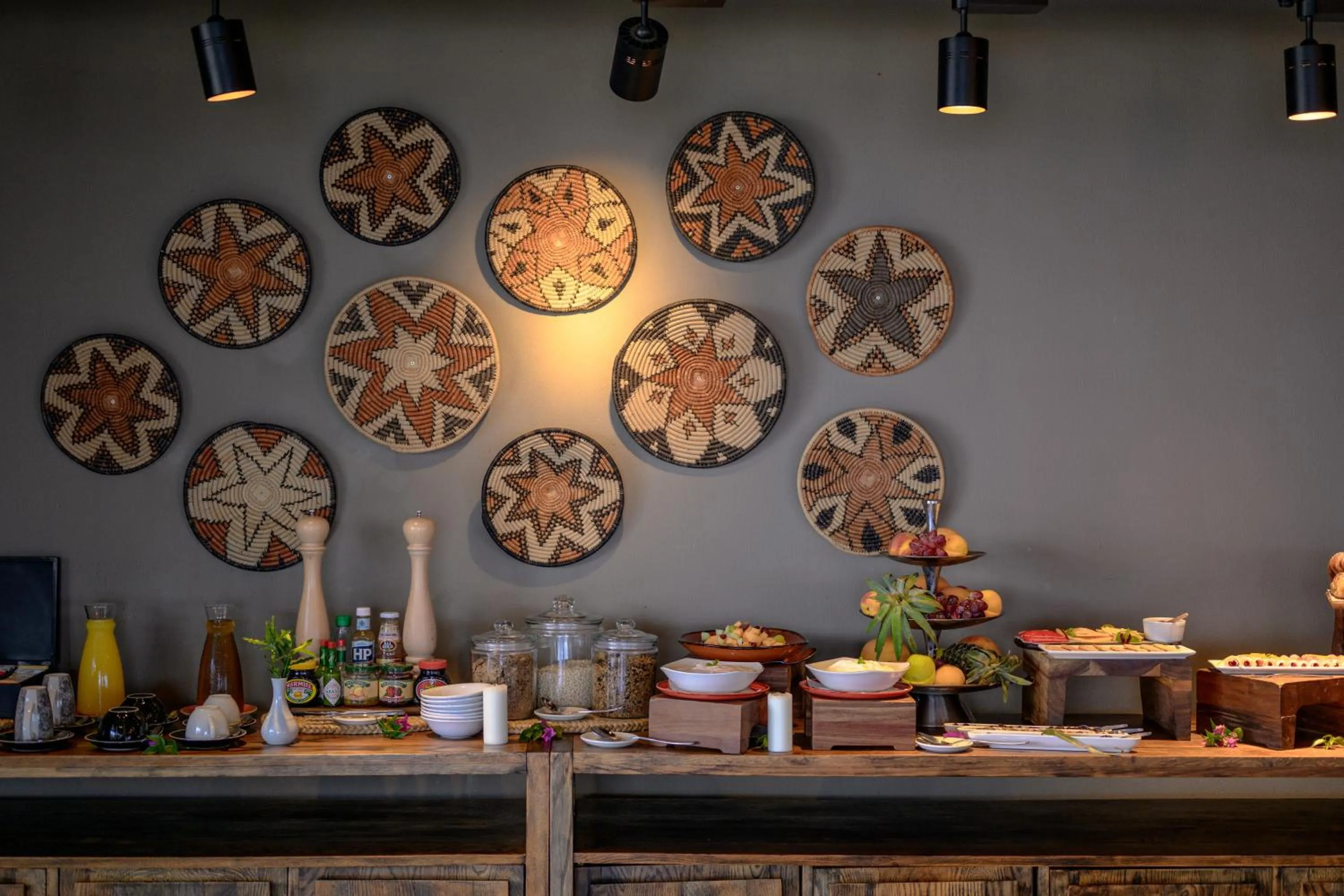 Dining area in Zulu Rock Lodge - Babanango Game Reserve
