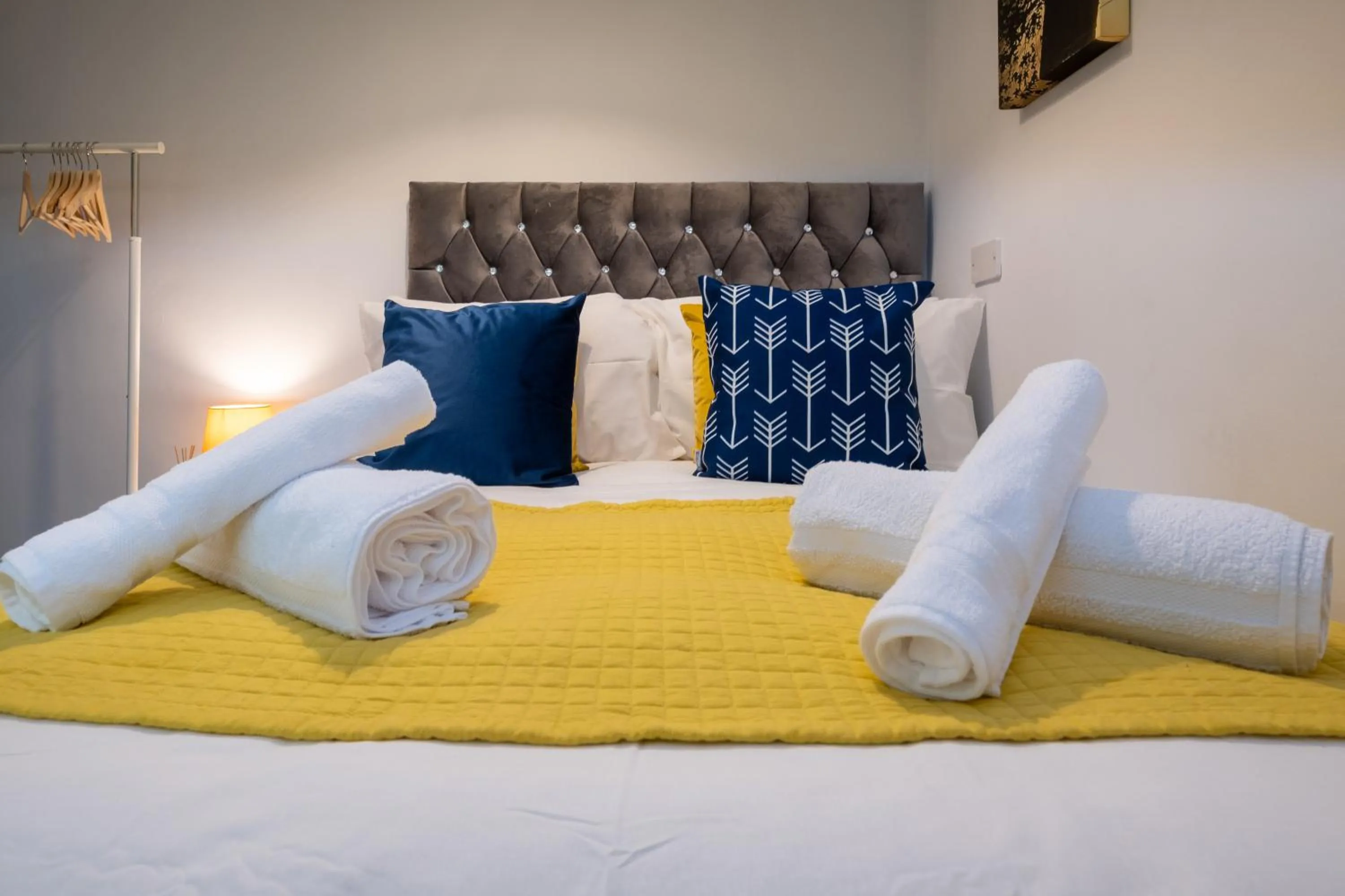 Bedroom, Bed in Brunswick in Brighton and Hove by 9S Living