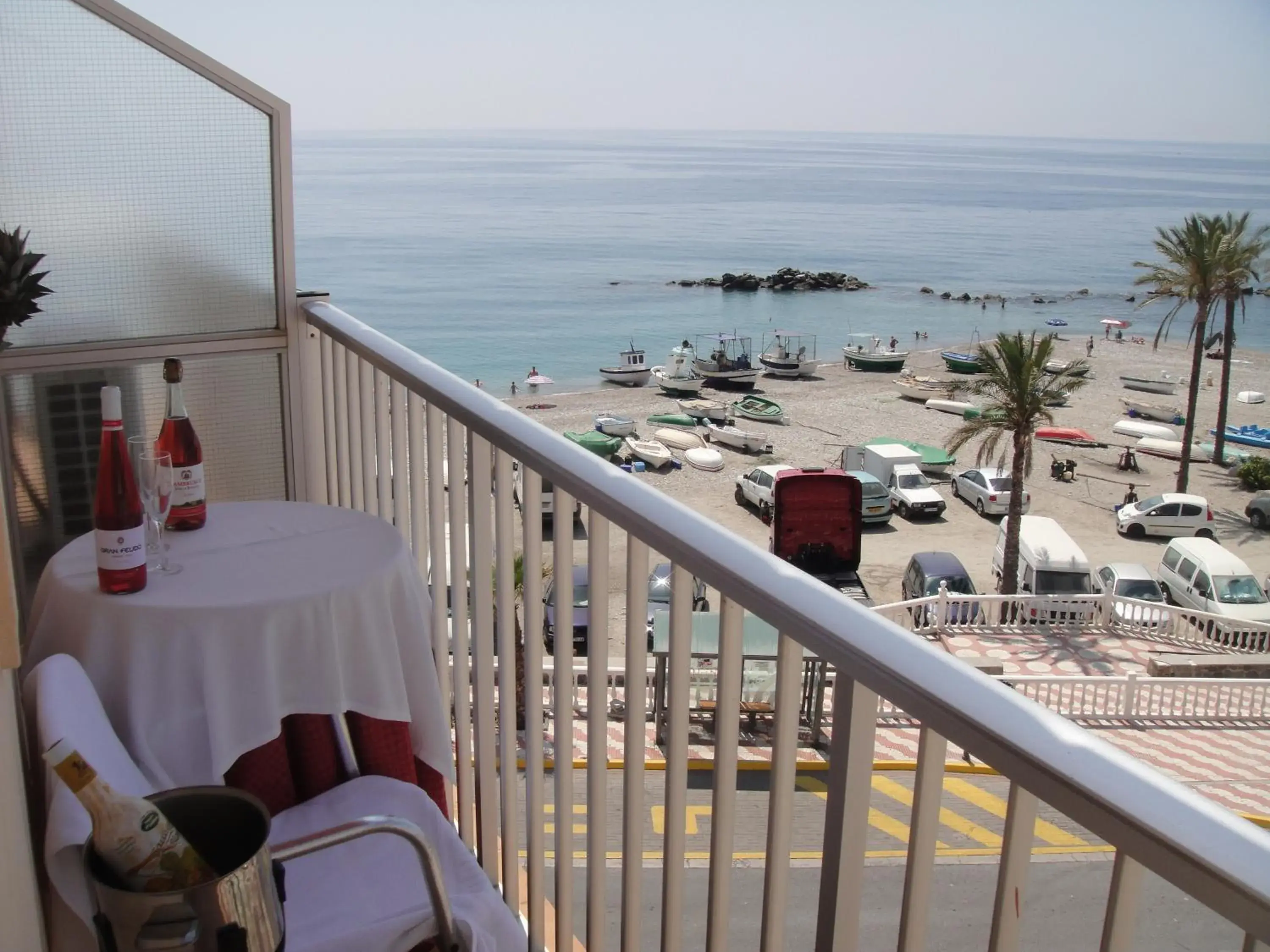 Twin Room with Balcony and Sea View in HOSTAL COSTA SOL Twin Room with Balcony and Sea View in HOSTAL COSTA SOL