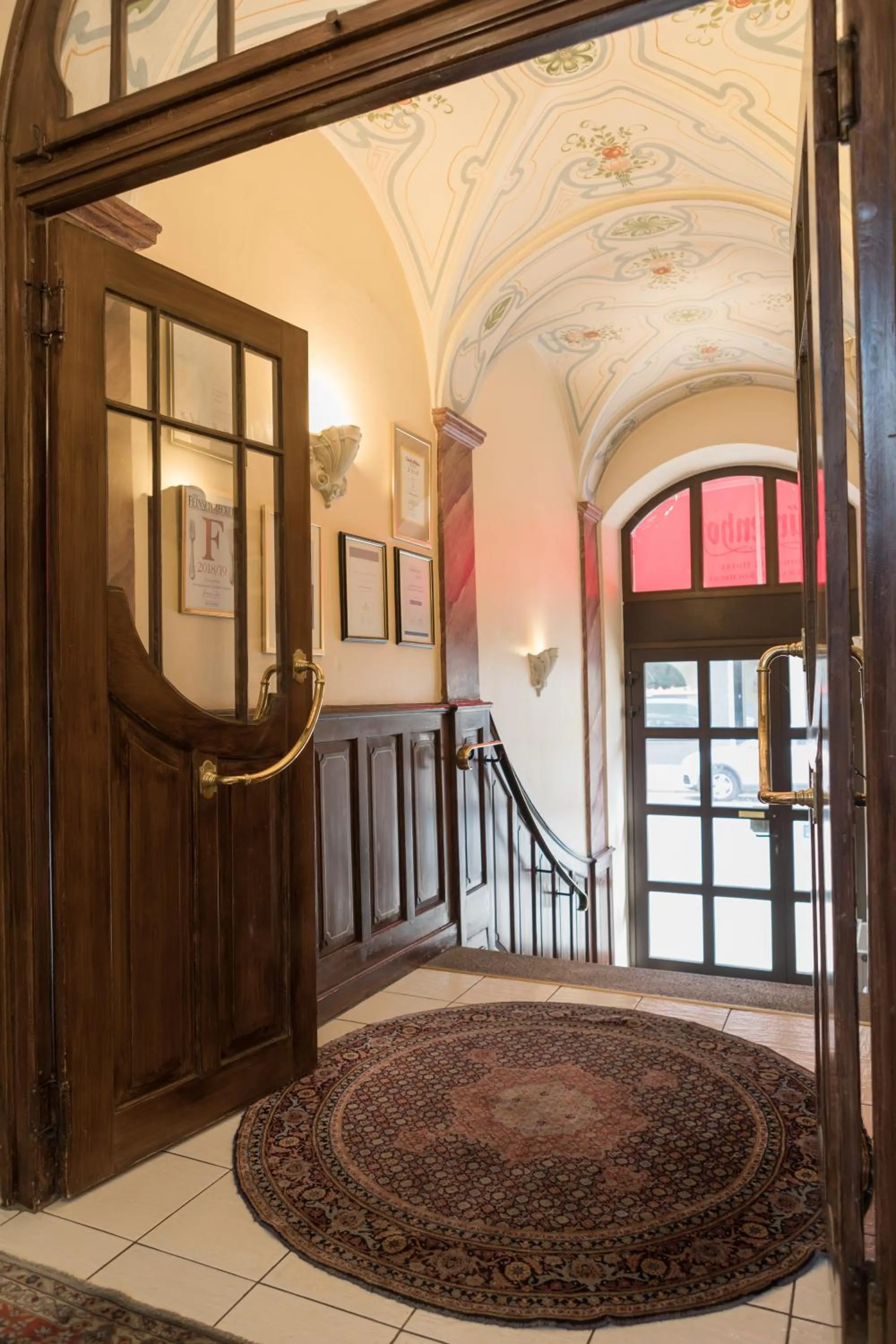 Decorative detail in Simones Hotel Fürstenhof