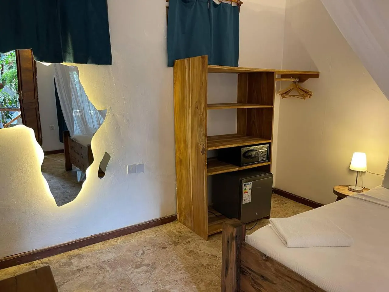 Bed in Babalao Bungalows