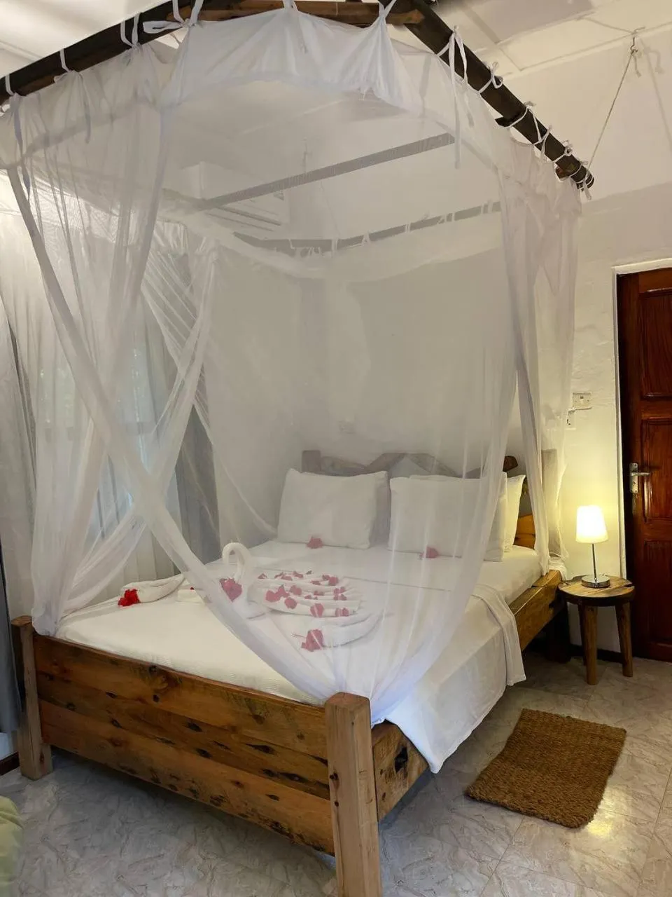 Bed in Babalao Bungalows