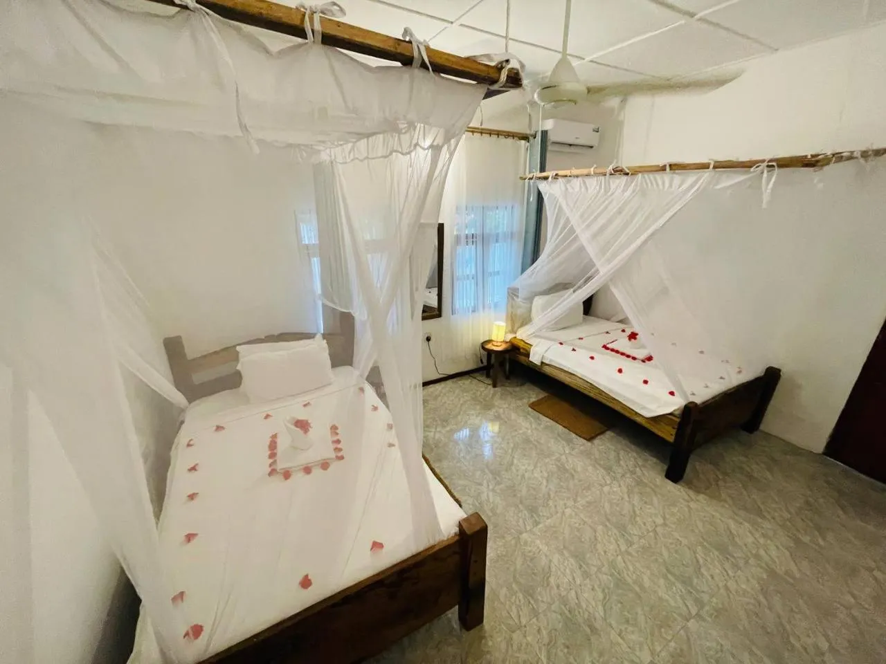 Bed in Babalao Bungalows