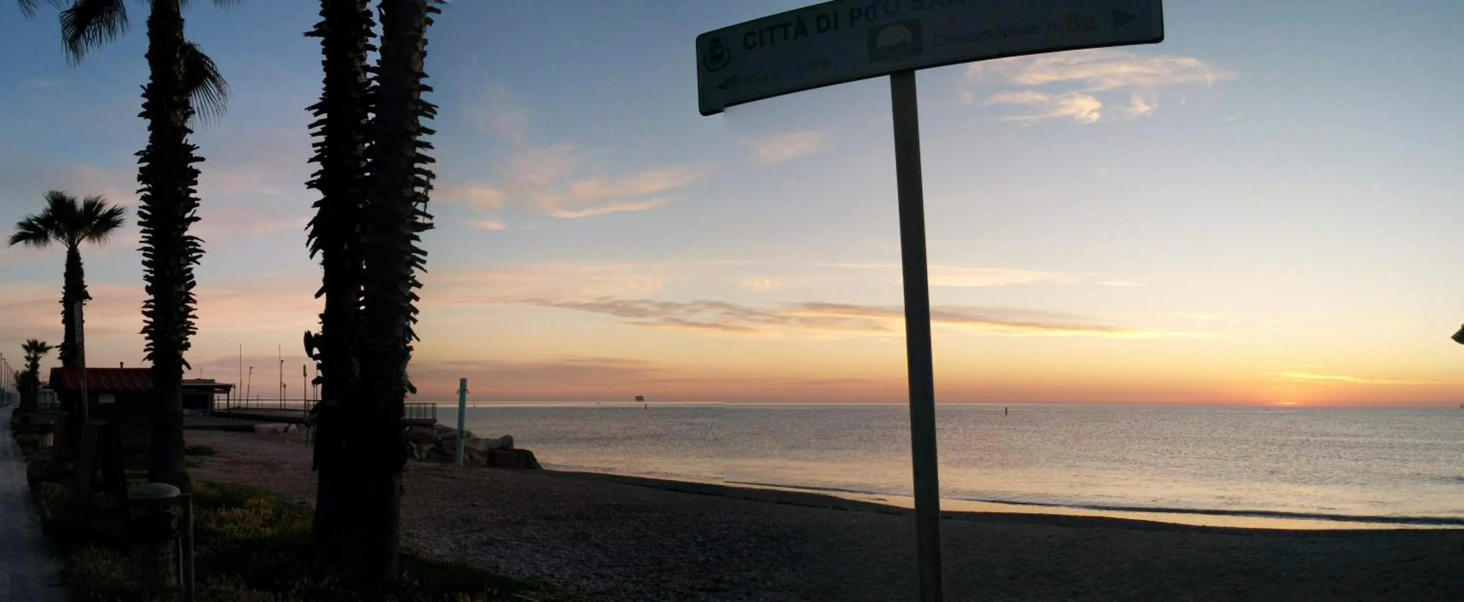 Natural landscape in fronteMare Faleria