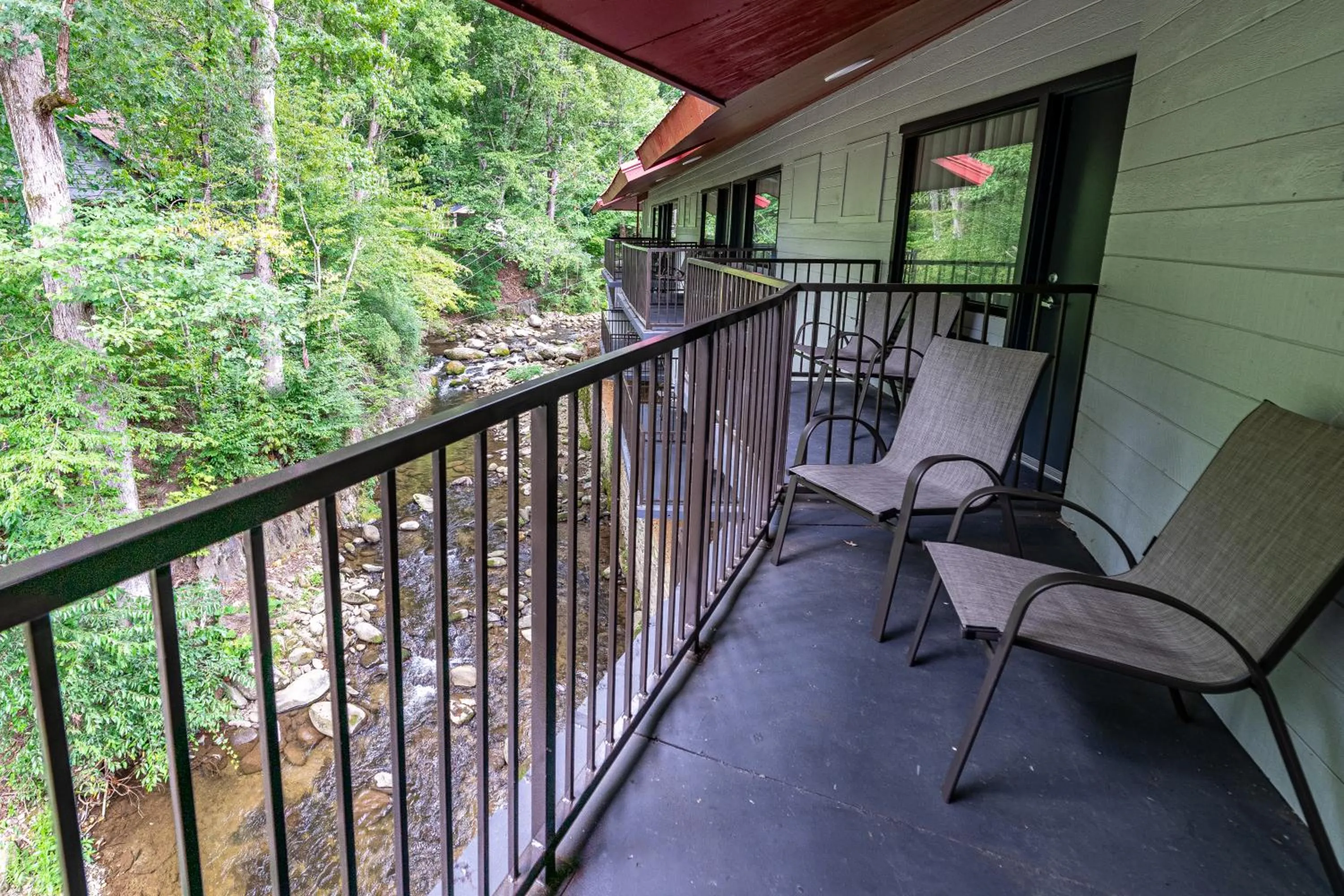 River view in Bear Creek Inn Gatlinburg, TN