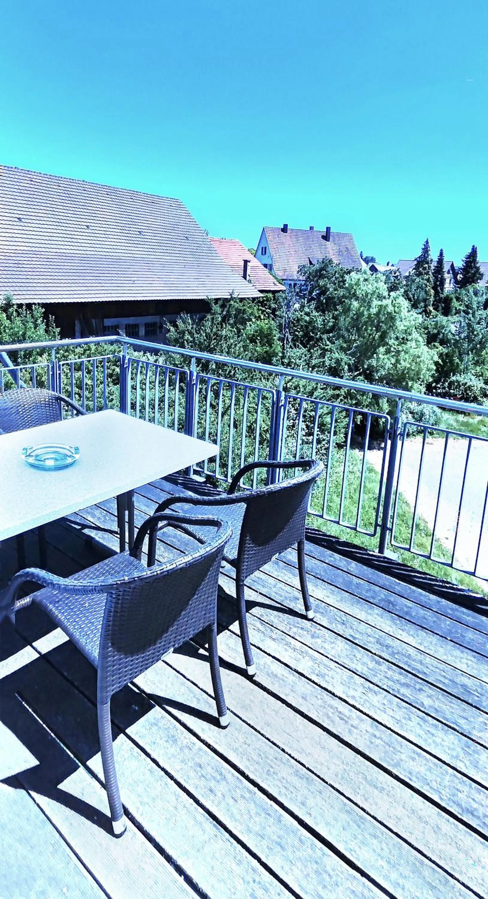 Balcony/Terrace in Hotel Hellers Twenty Four II -24h-Check-In-