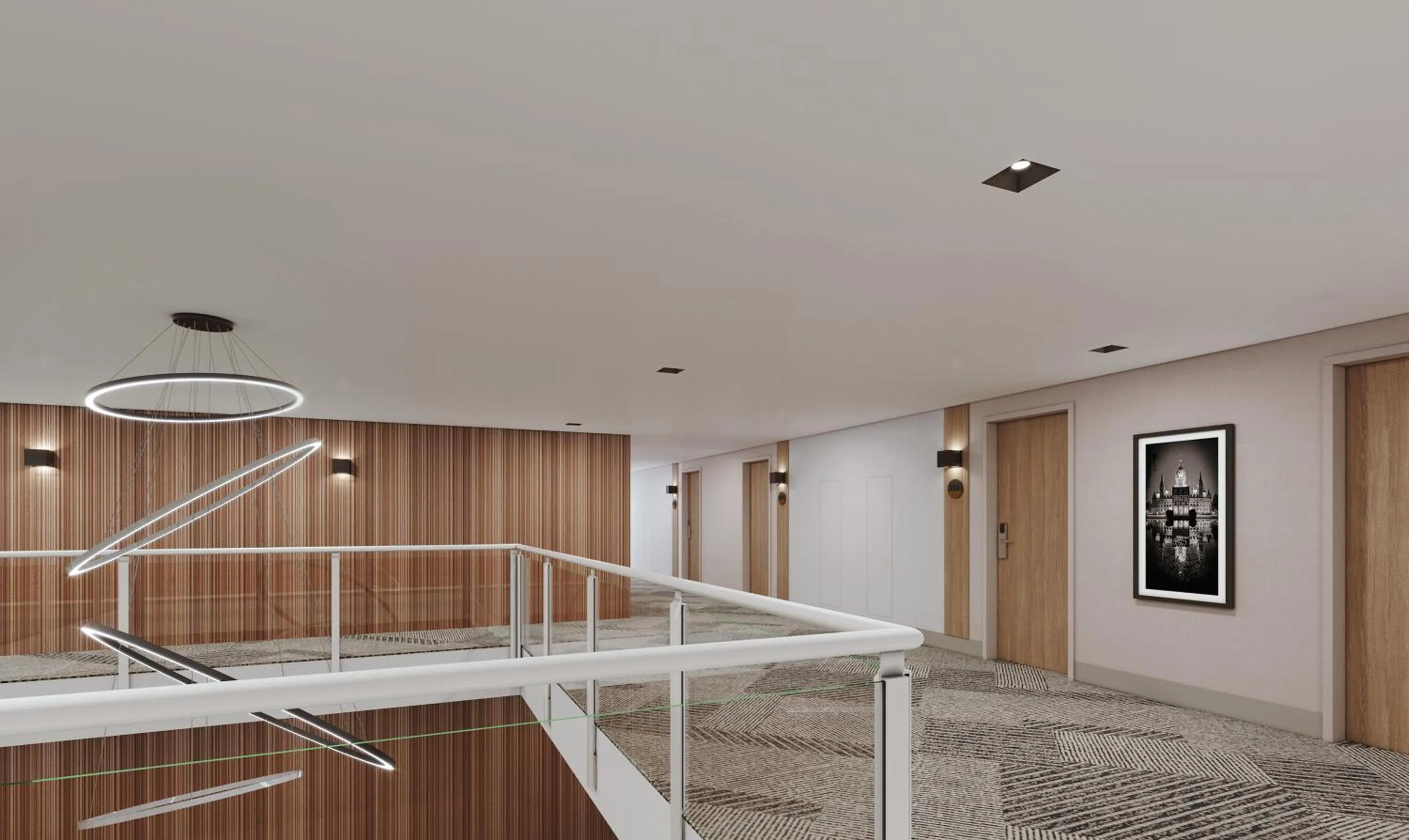 Decorative detail in Fora Hotel Hannover by Mercure