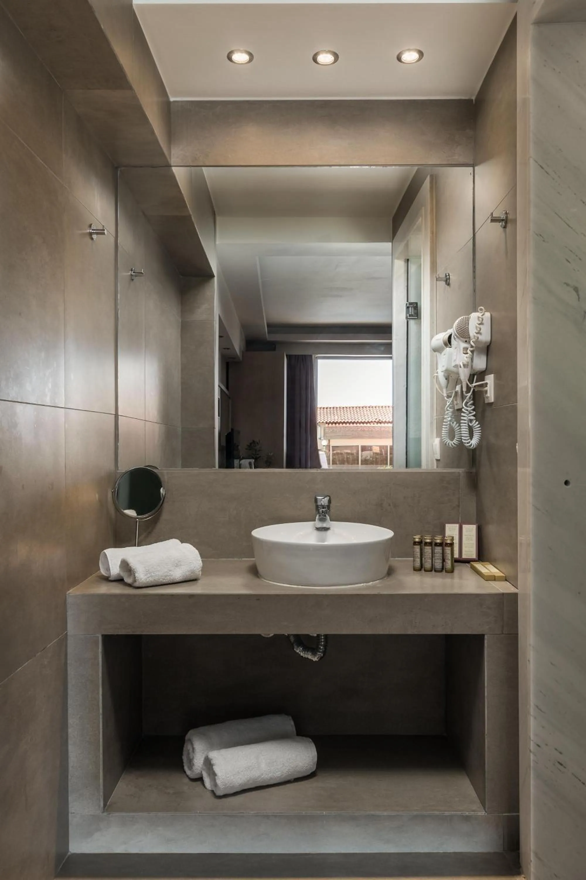 Bathroom in Akron Seascape Resort