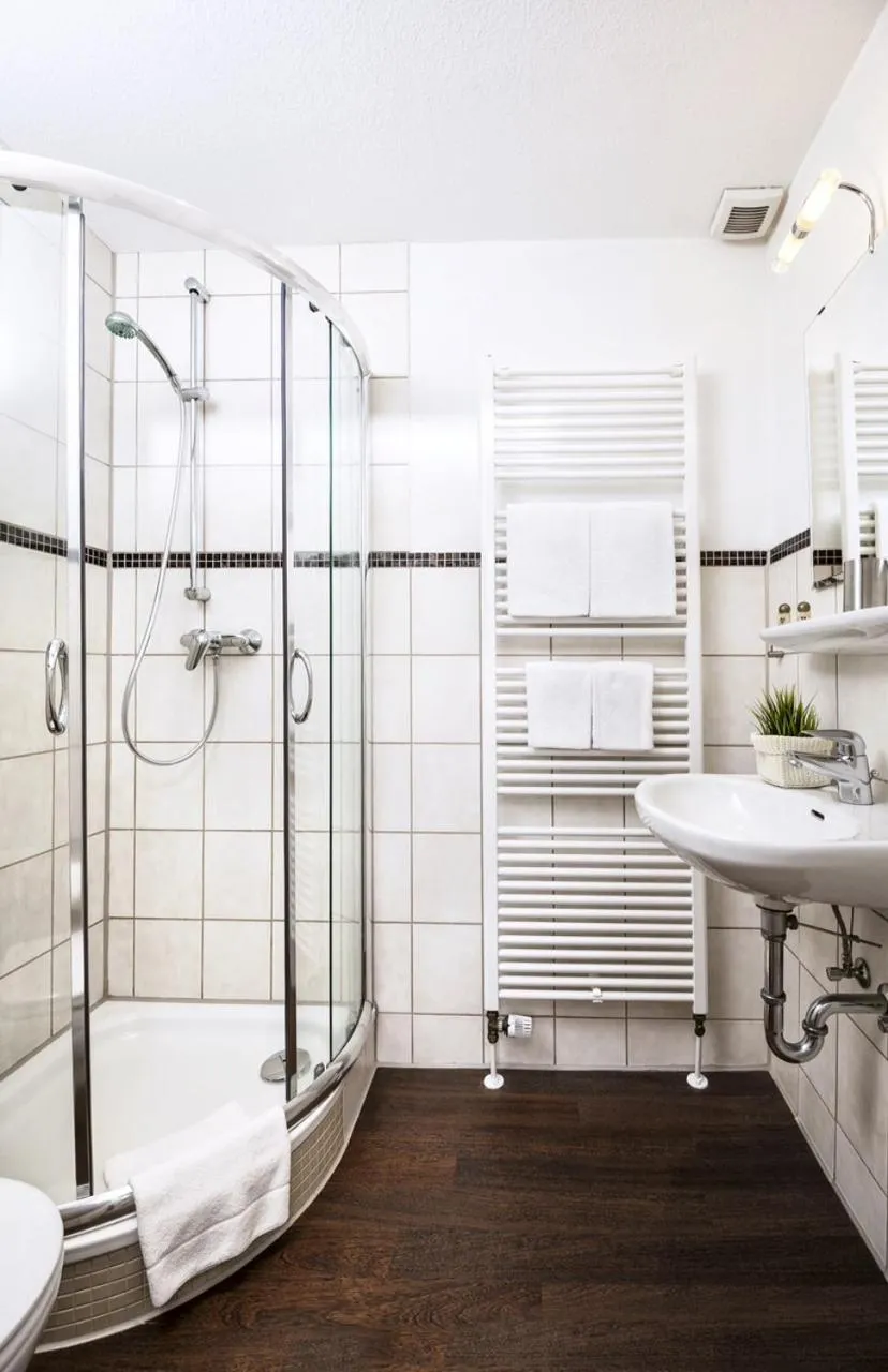 Bathroom in Hotel Hinrichs