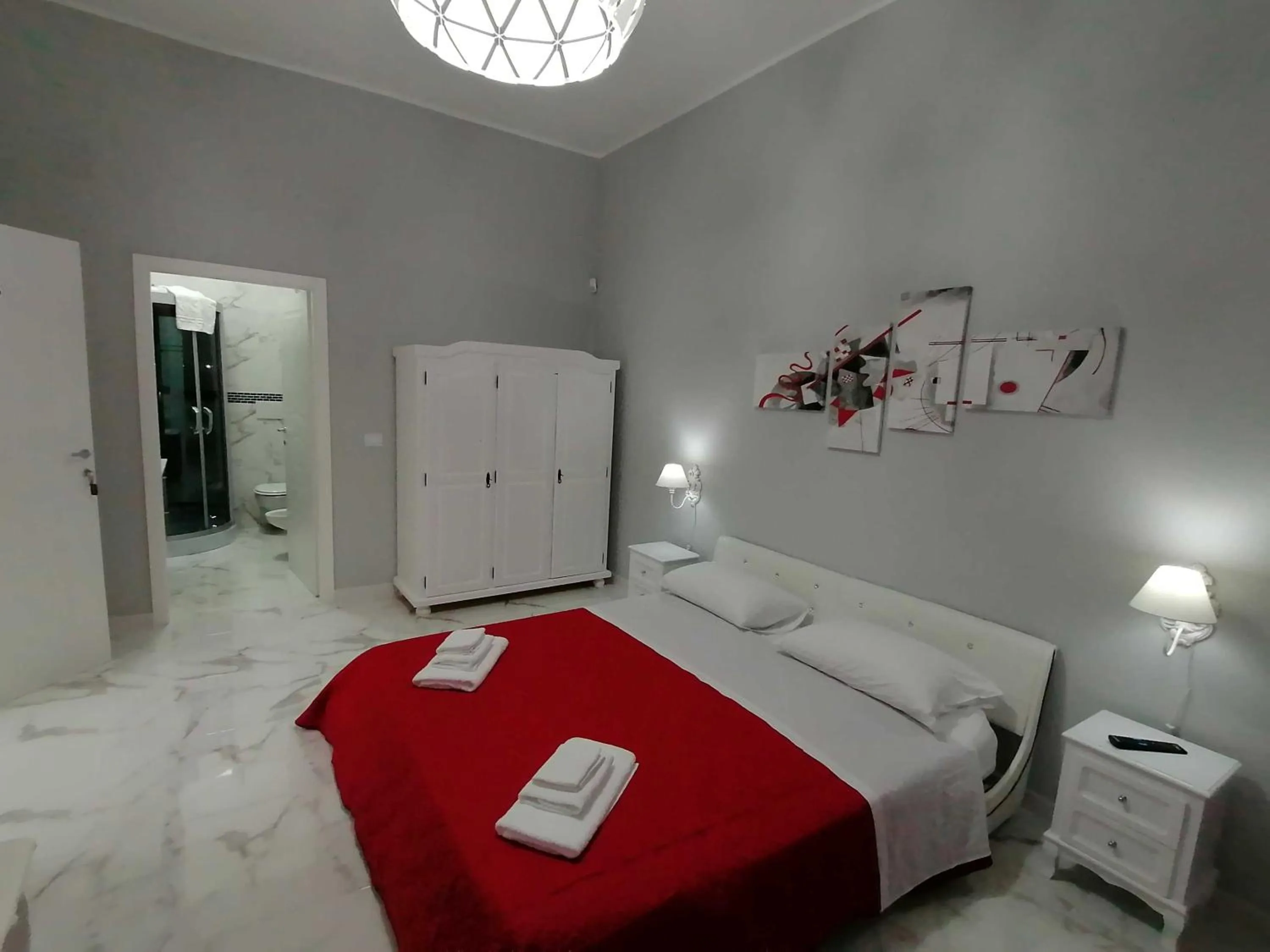 Bed in B&B WHITE HOUSE