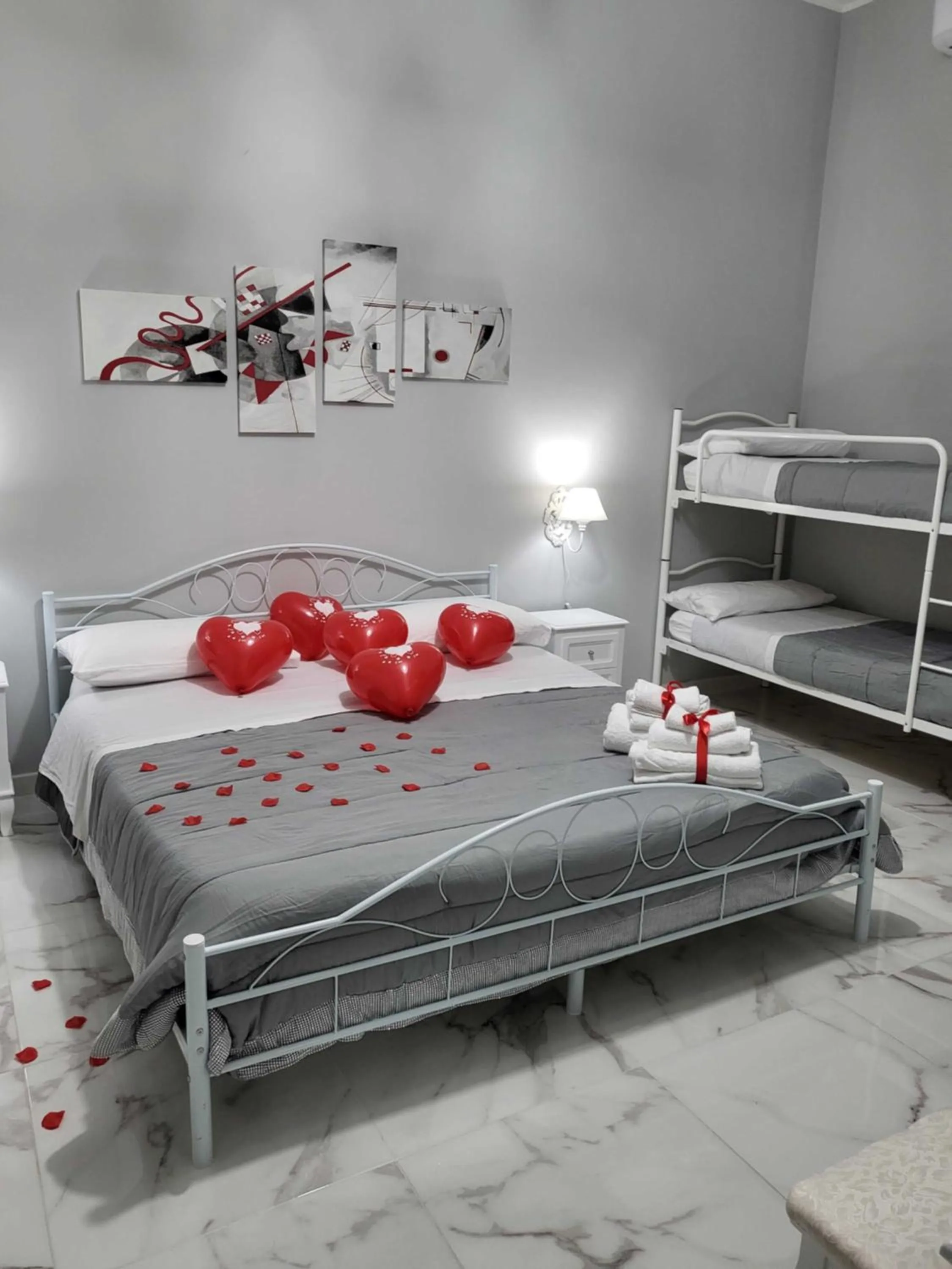 Bed in B&B WHITE HOUSE