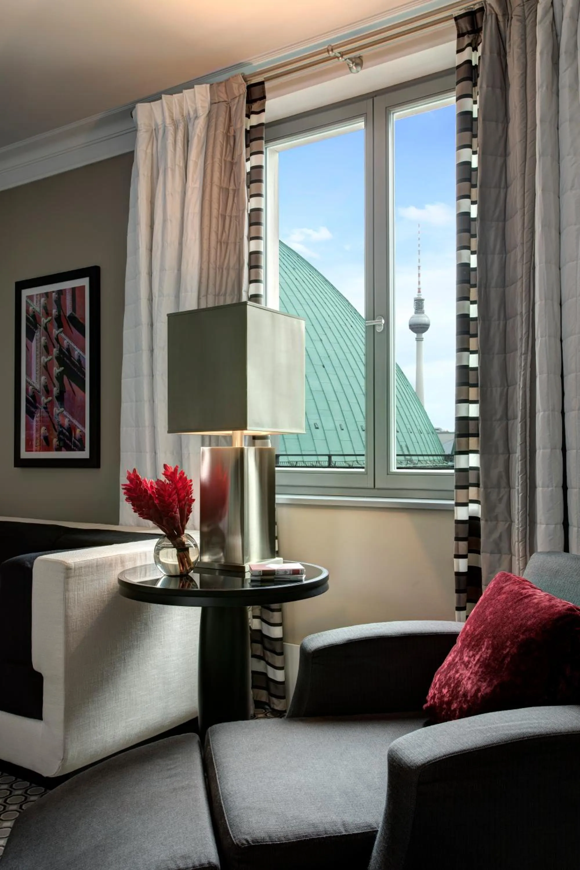 Living room in Hotel De Rome Berlin