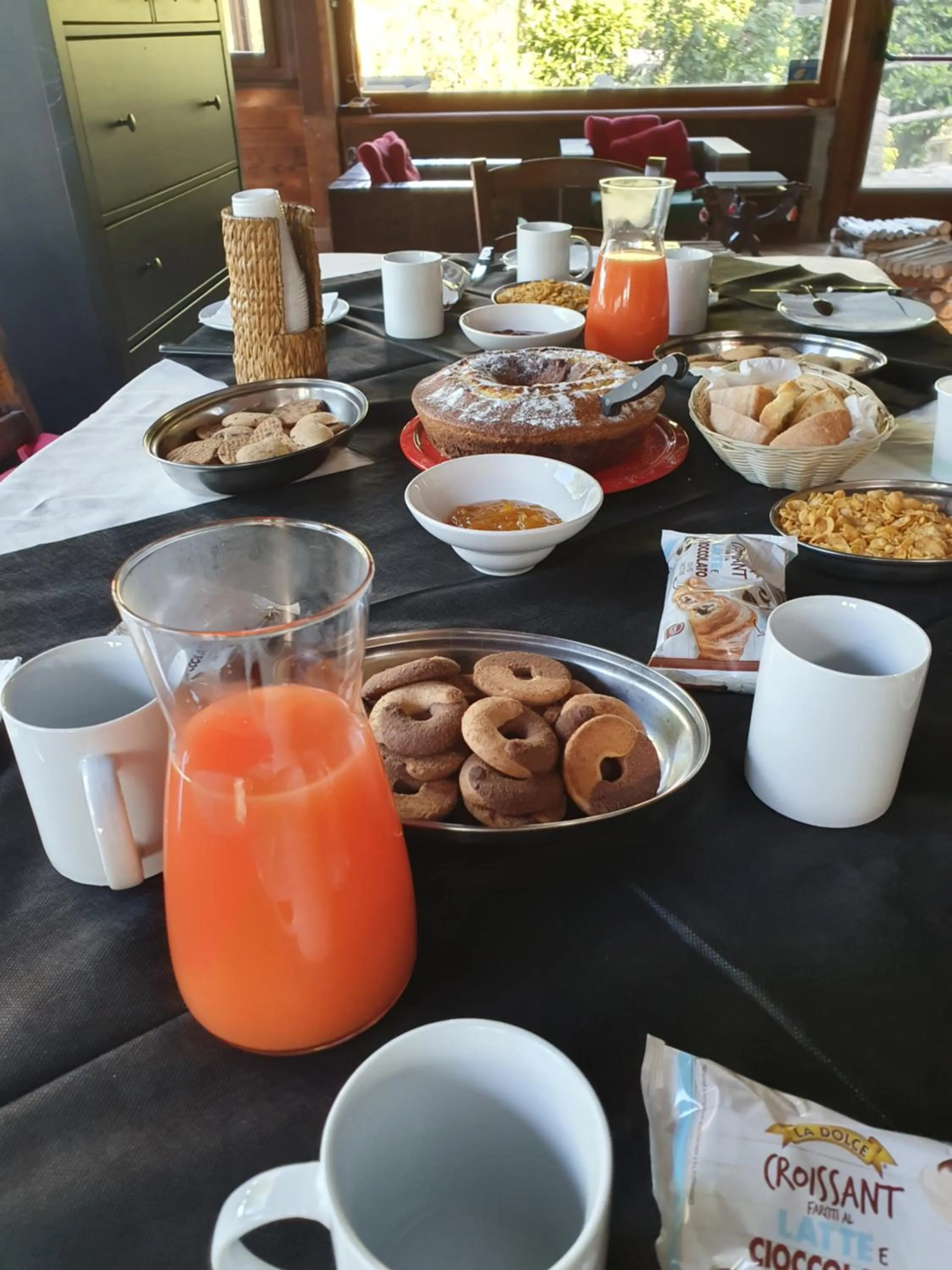 Breakfast in Agriturismo Leanza "La Baita"