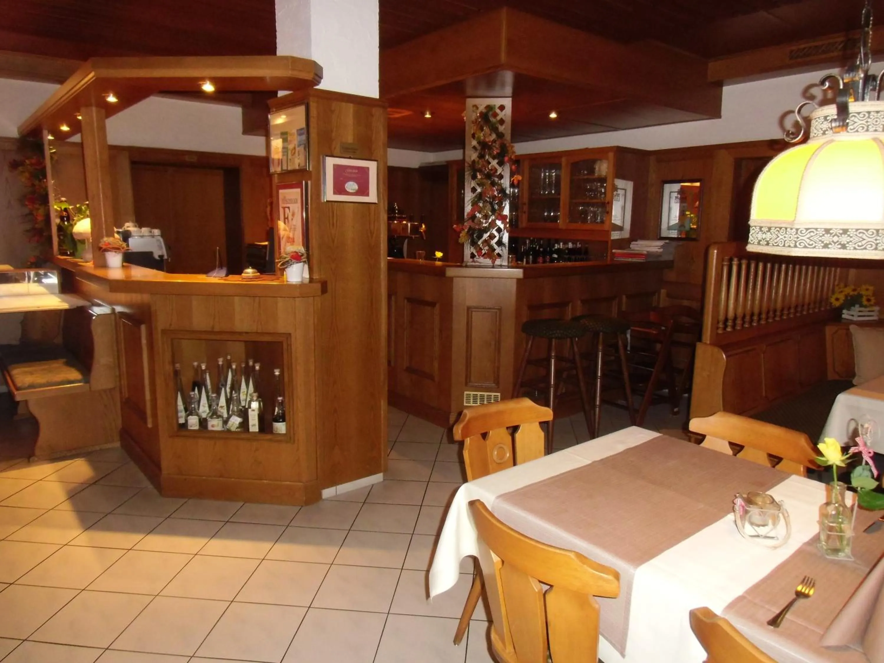 Lobby or reception in Landgasthof Niebler