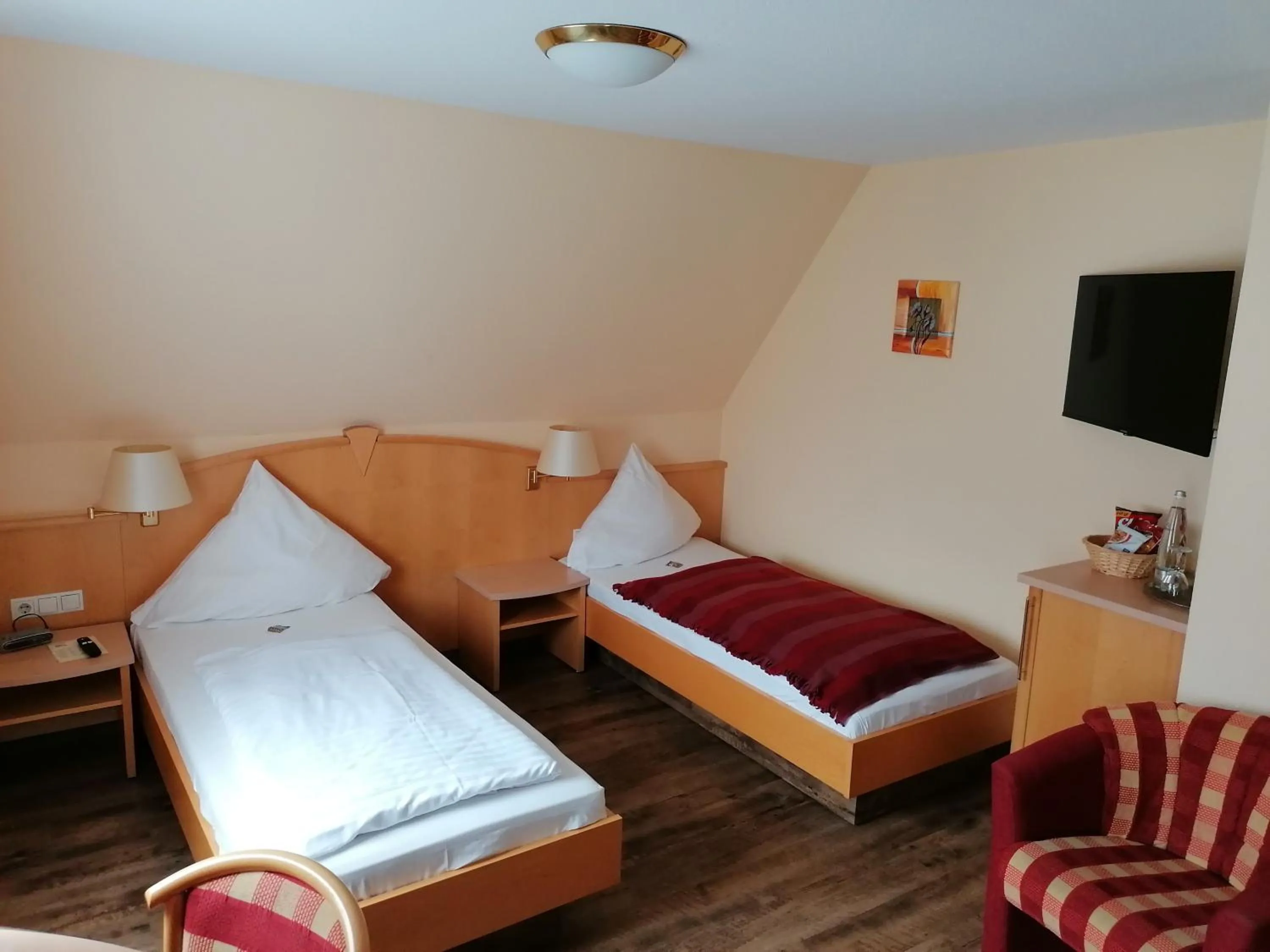 Bed in Landgasthof Niebler