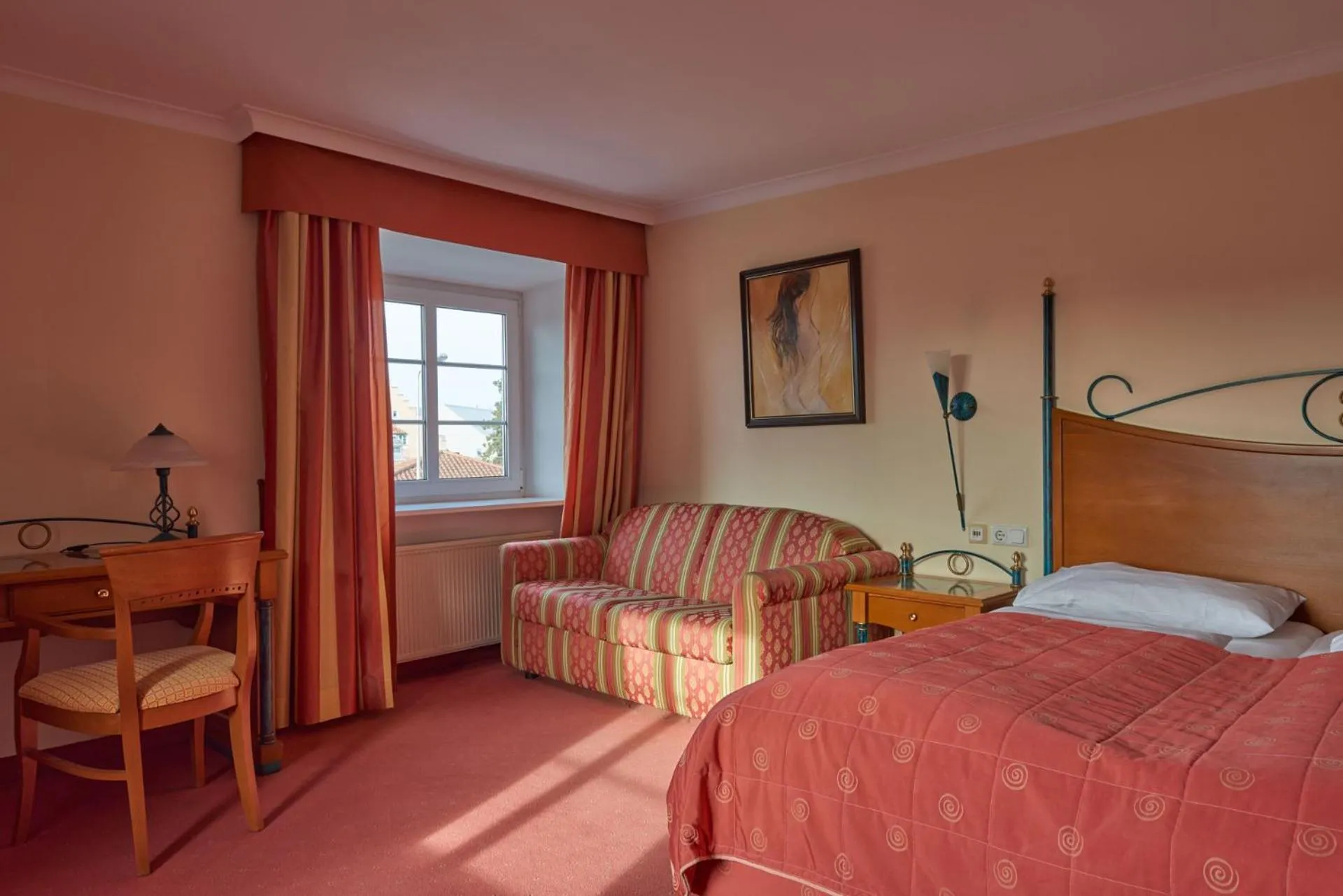 Photo of the whole room, Bed in Hotel Donauhof