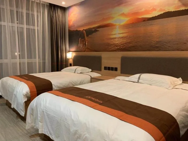 Bed in JUN Hotels Hebei Baoding Rongcheng Banzheng North Street Store