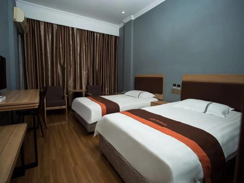 Bed in JUN Hotels Jiangsu Wuxi Jiangyin Changjing Coach Station Store