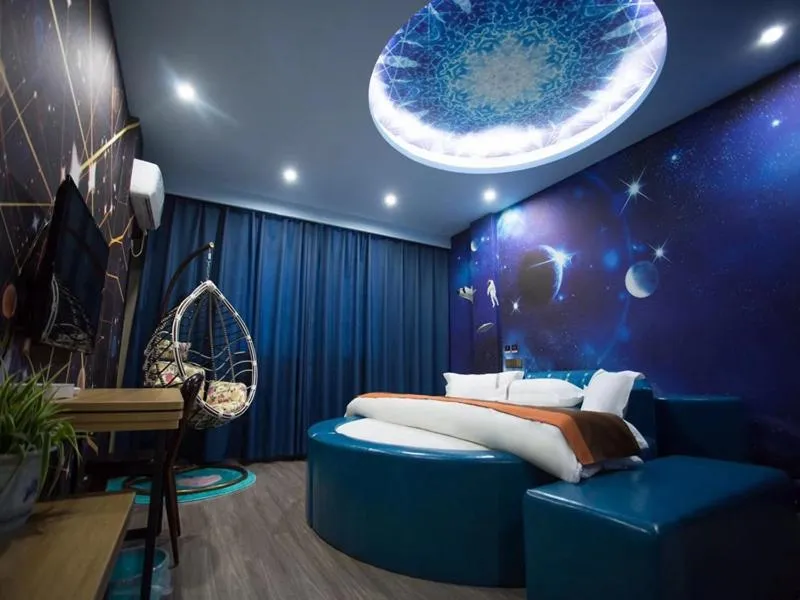 Bed in JUN Hotels Jiangsu Wuxi Jiangyin Changjing Coach Station Store