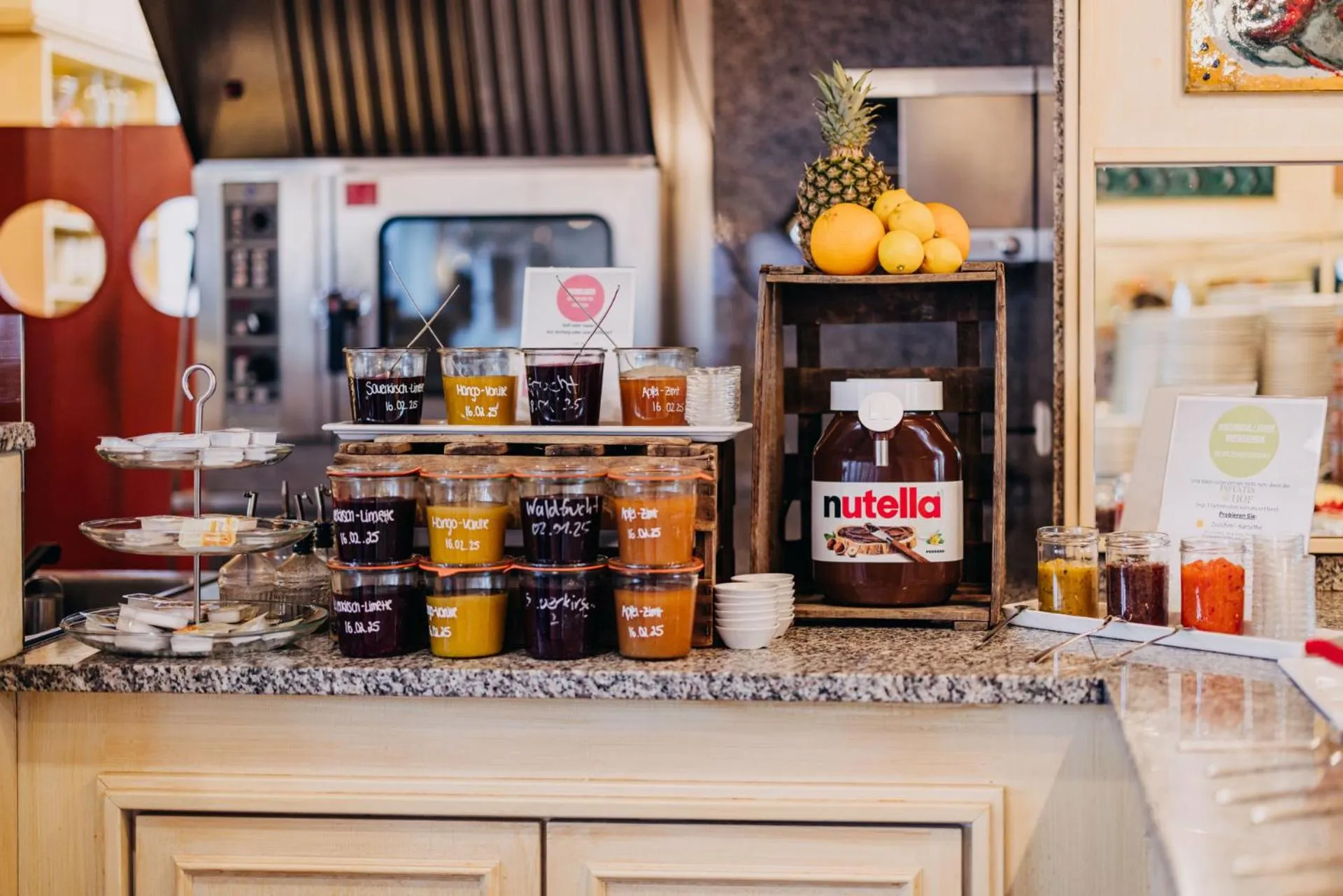 Breakfast in NP Hotel Ullrich