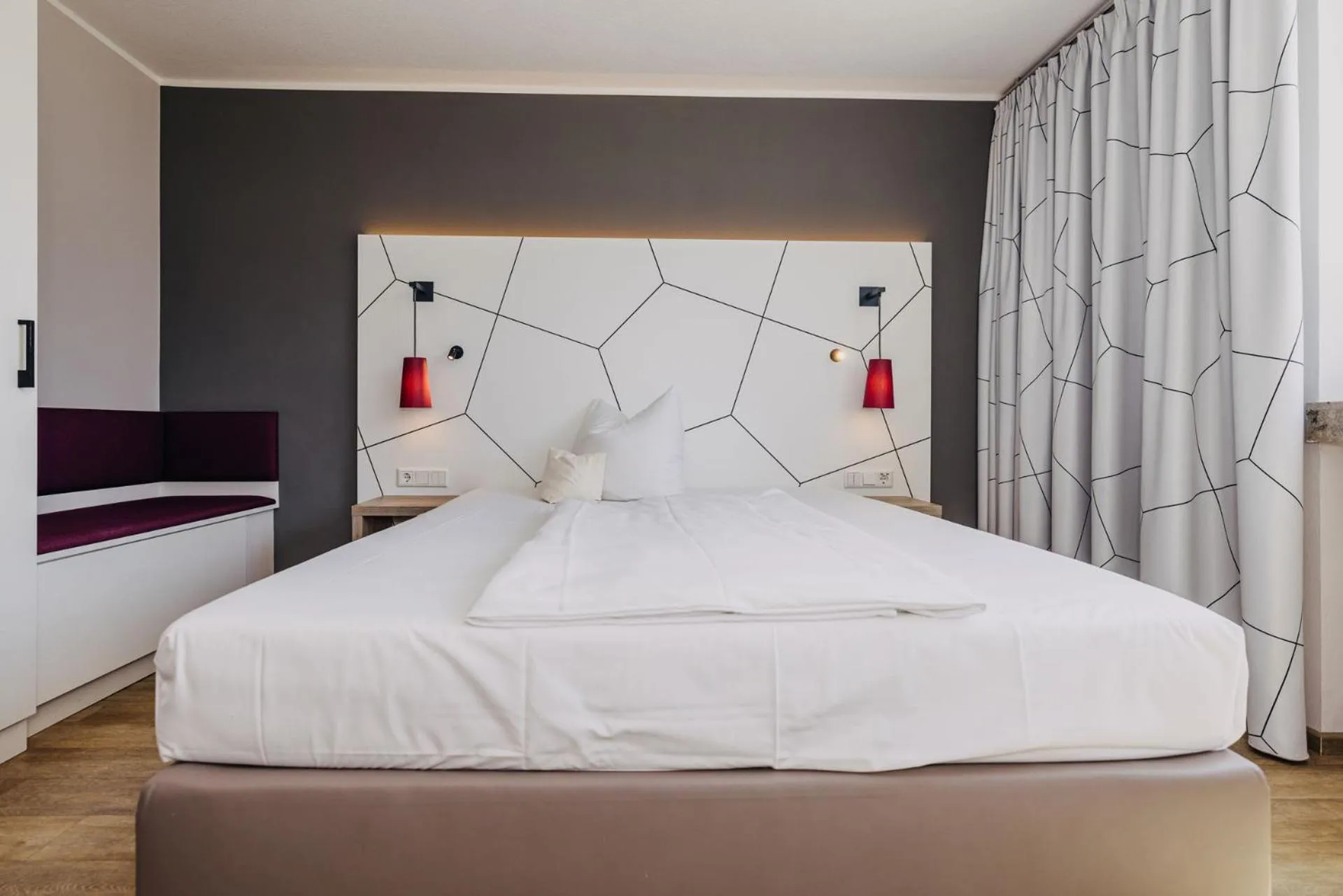 Bed in NP Hotel Ullrich