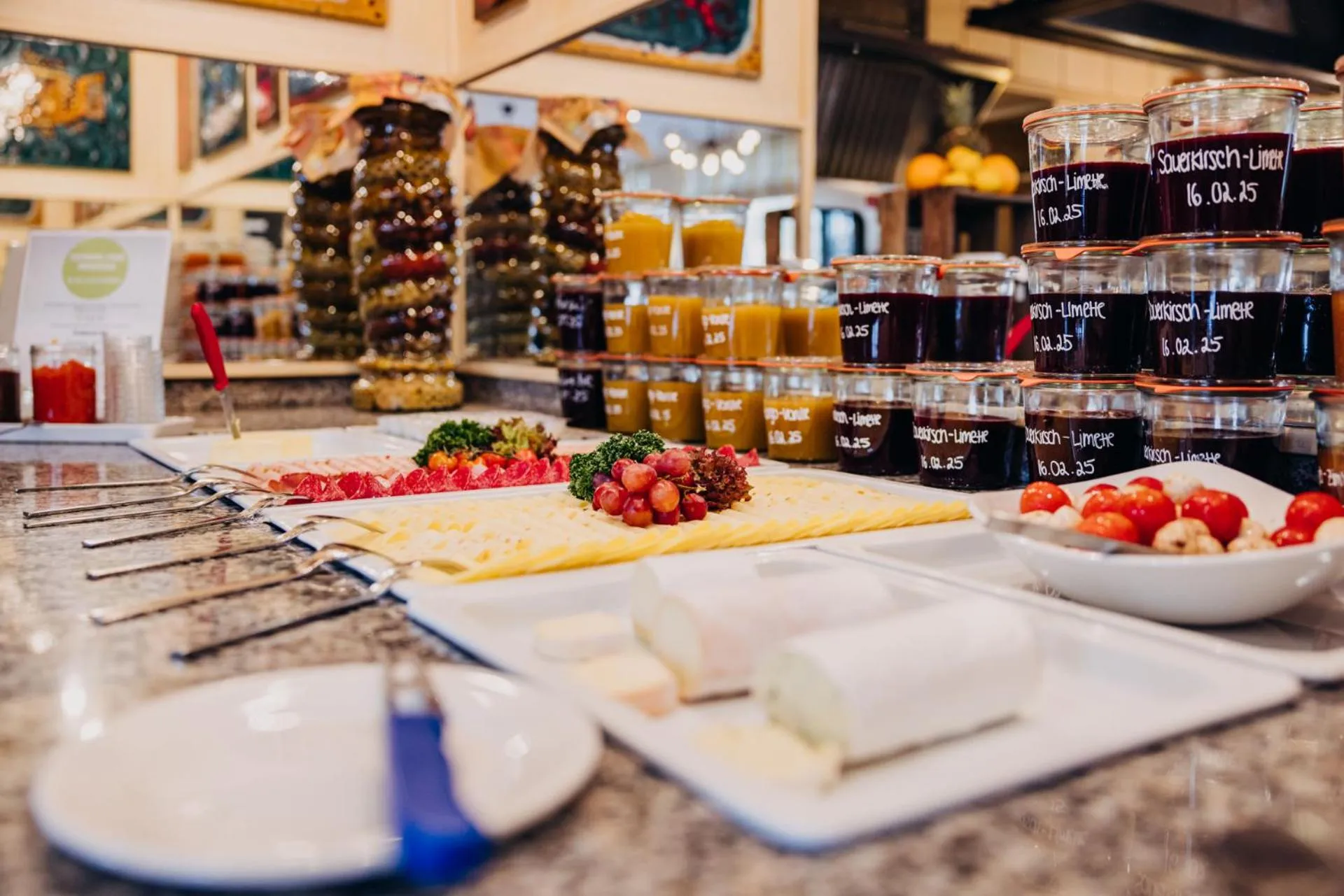 Buffet breakfast in NP Hotel Ullrich