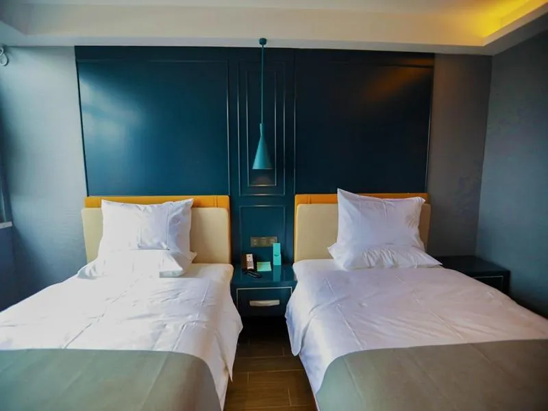 Bed in Thankyou Inn Hebei Baoding Lianchi District Baoding First Middle School