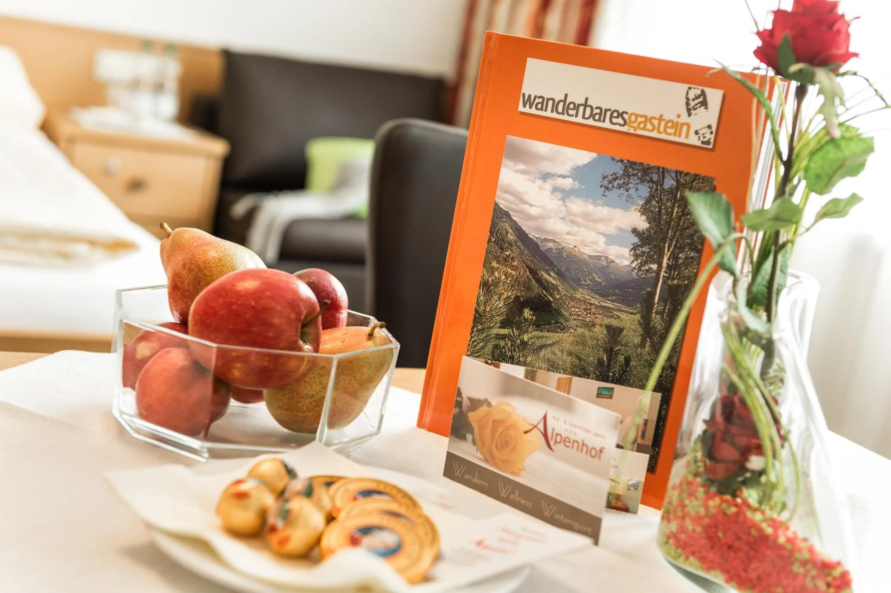 Seating area in Hotel Alpenhof - New Sauna Area