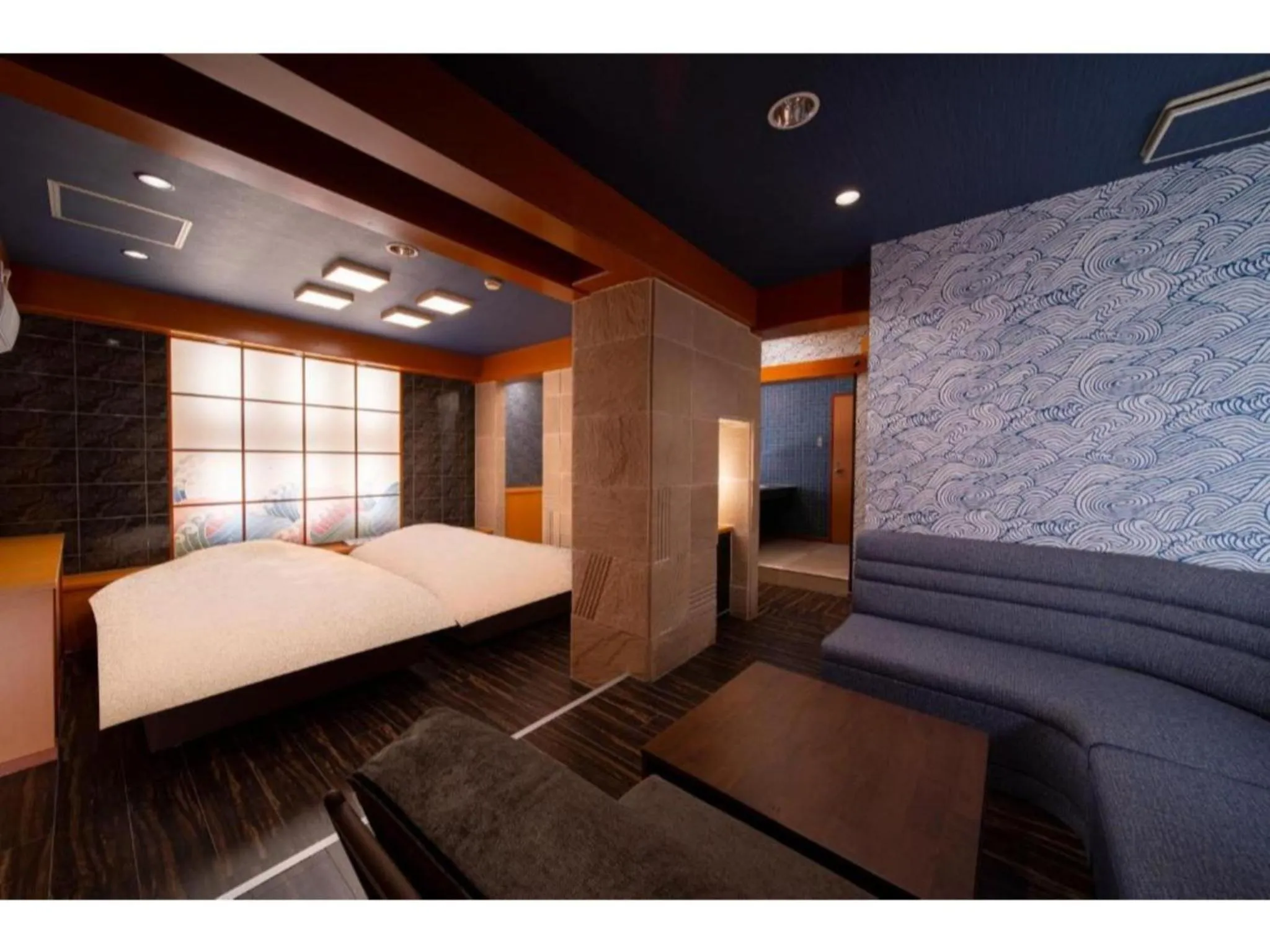 Bed in Royal Hotel Uohachi Bettei - Vacation STAY 81419