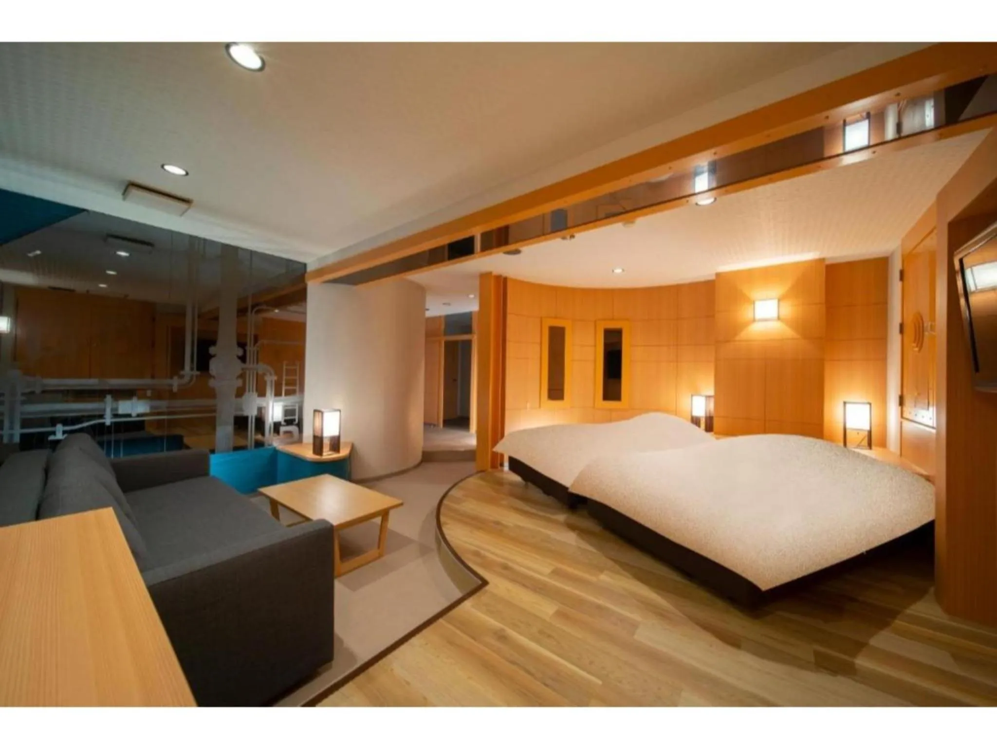 Bed in Royal Hotel Uohachi Bettei - Vacation STAY 81419