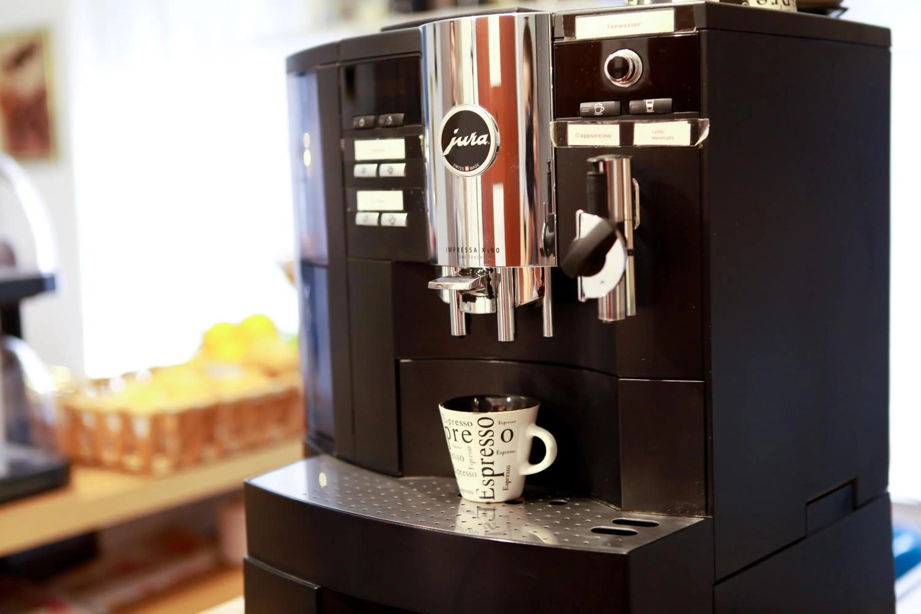 Decorative detail in City Hotel Storch