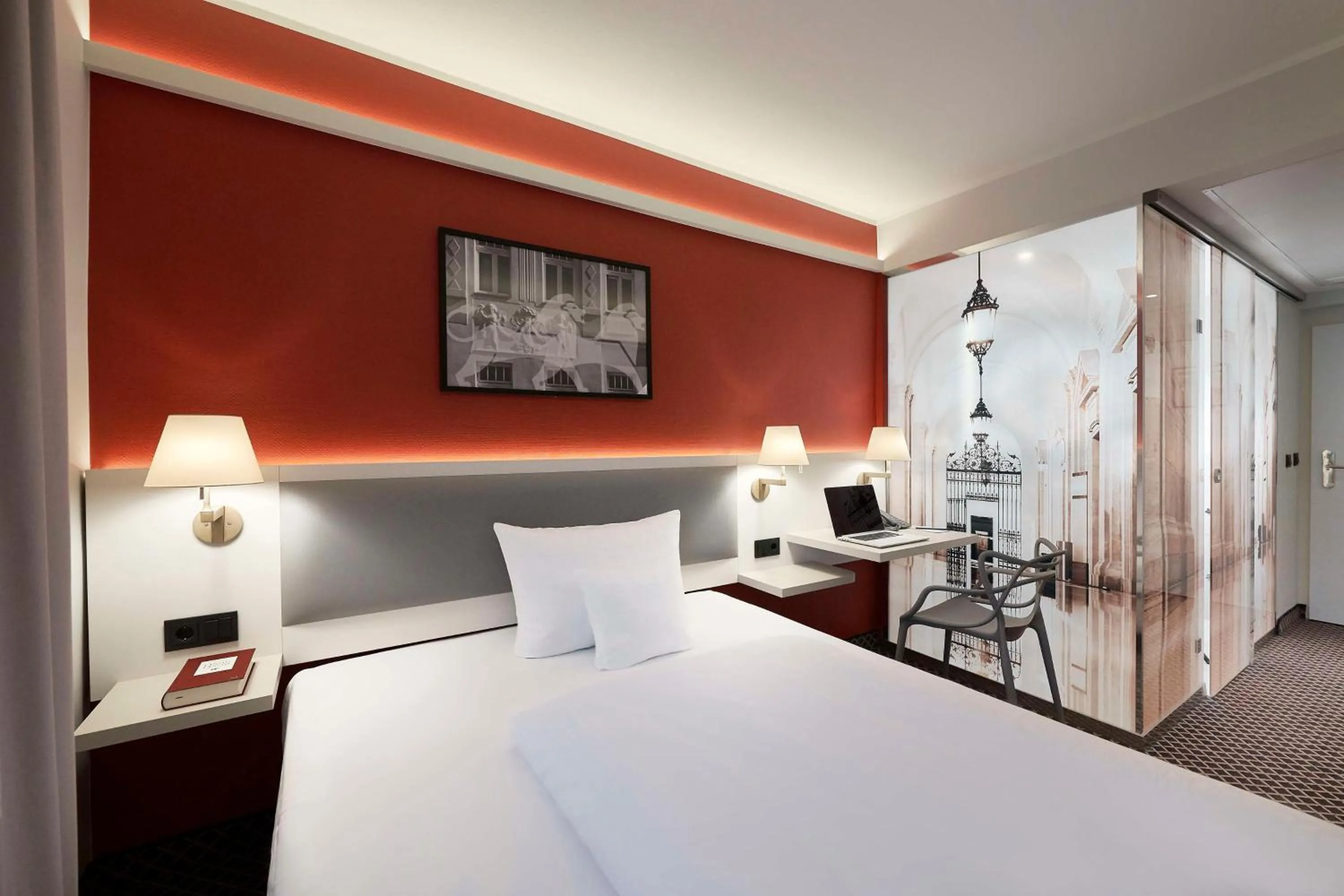 Bedroom, Bed in Best Western Hotel Leipzig City Centre