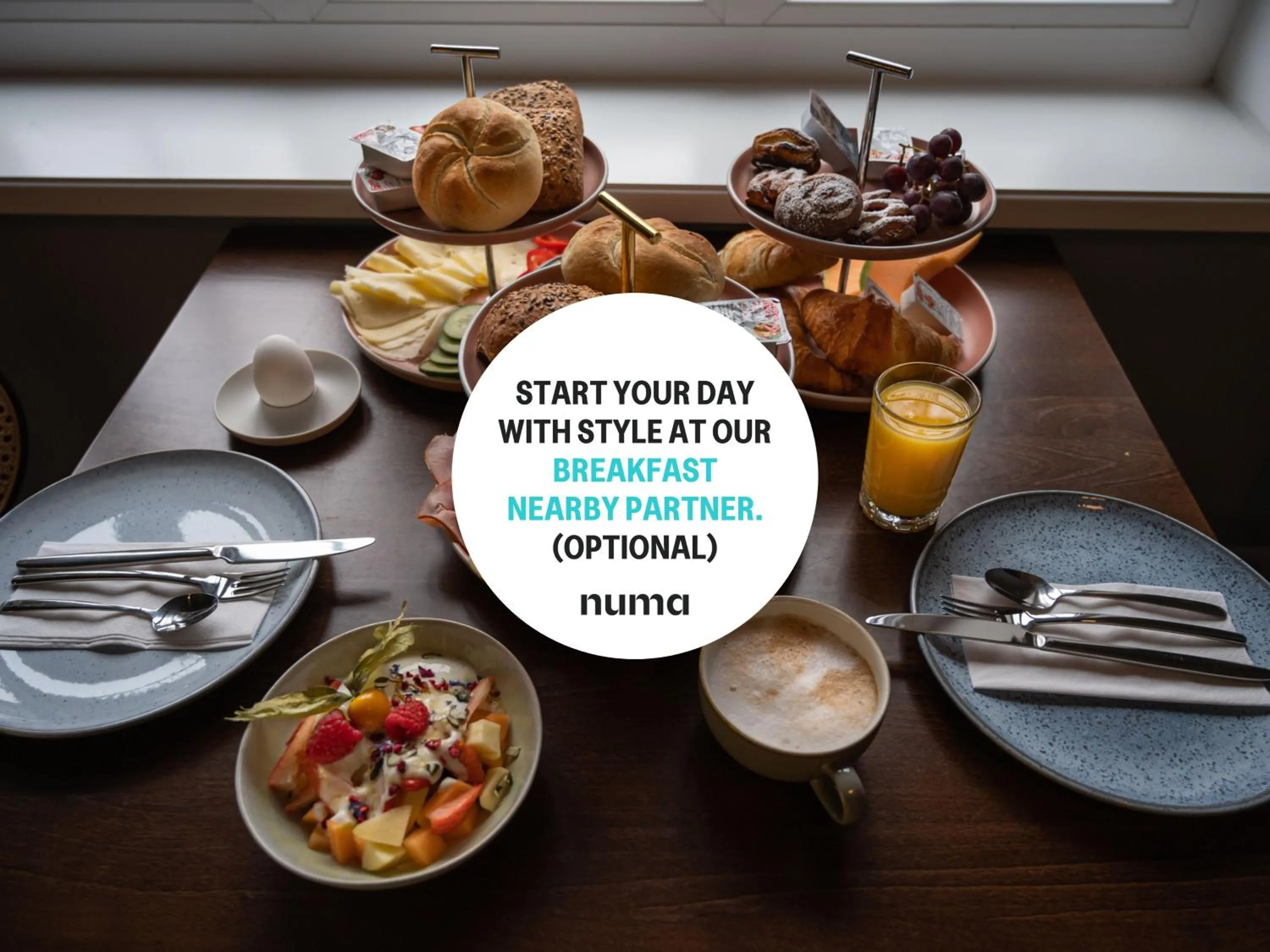 Breakfast in Numa Salzburg Maximilian