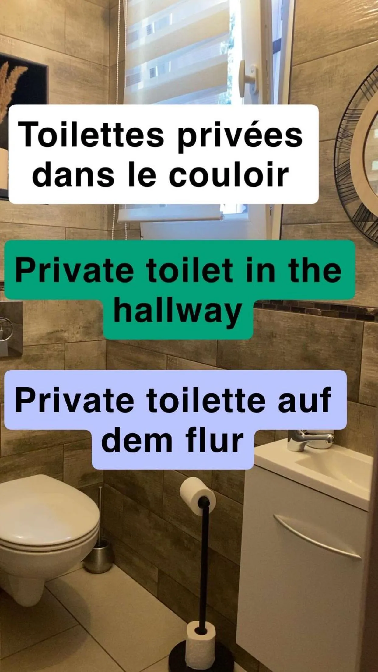 Toilet in Chambre d’hôtes vaucluse