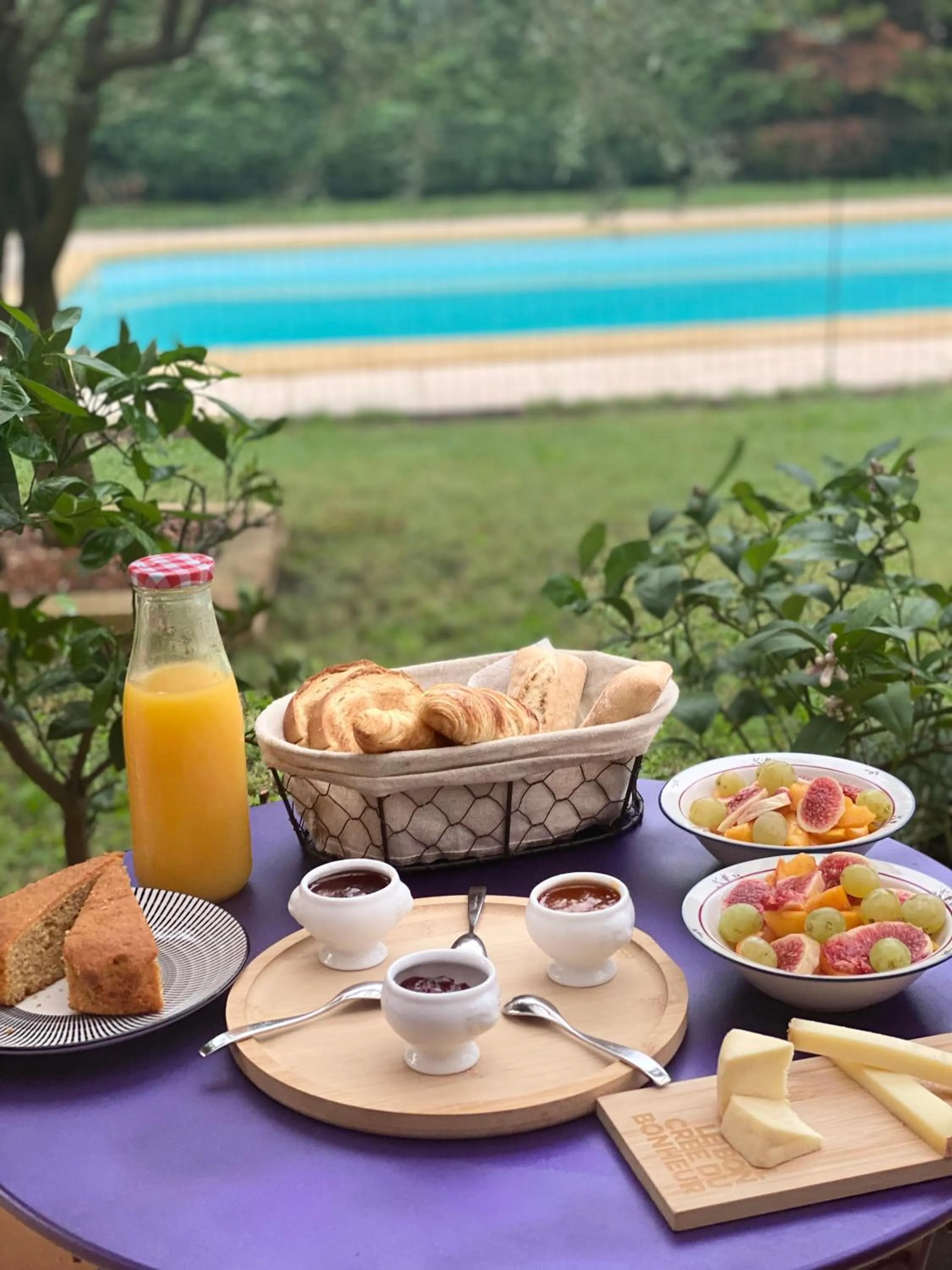 Food and drinks in Chambre d’hôtes vaucluse