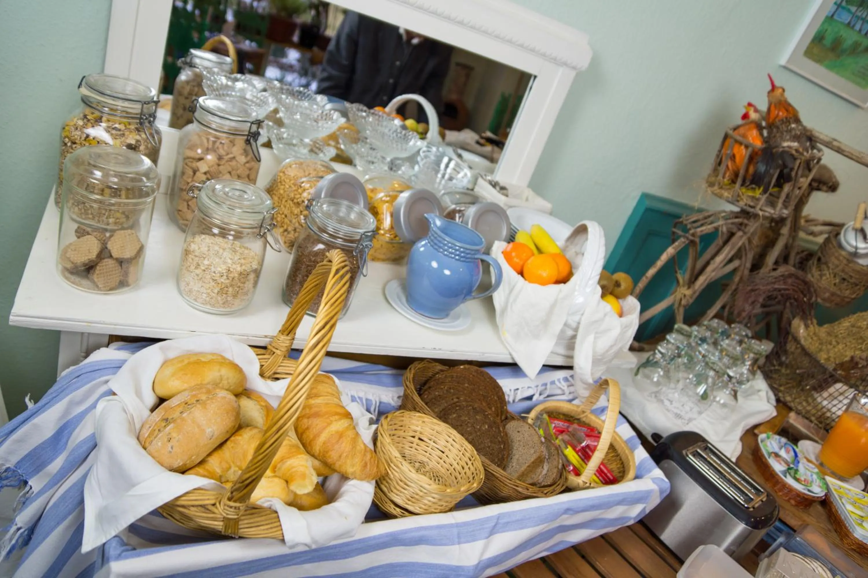 Food and drinks in Hermanns Hotel Zum Goldenen Stern