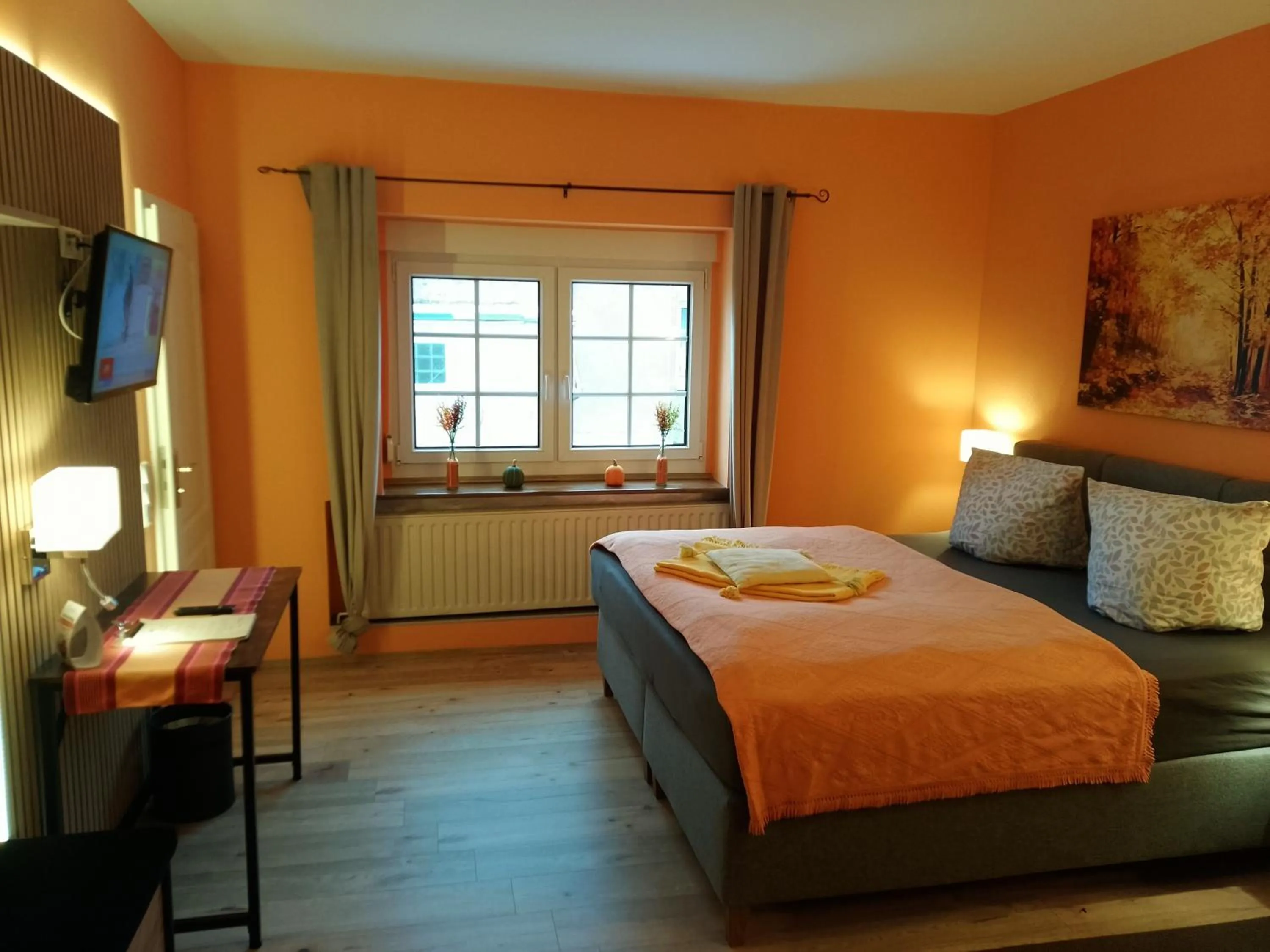 Bedroom, Bed in Hermanns Hotel Zum Goldenen Stern