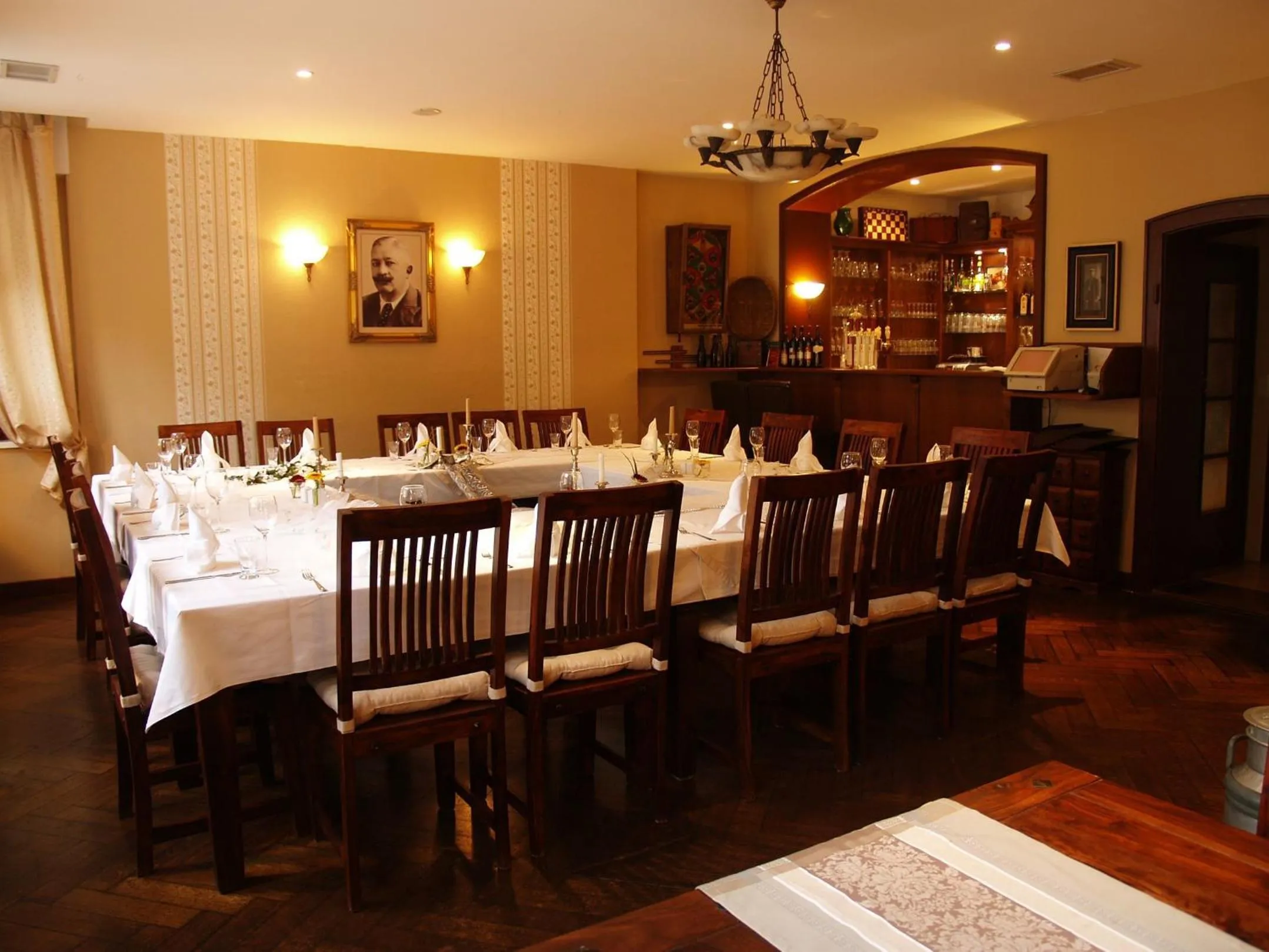 Restaurant/places to eat in Hermanns Hotel Zum Goldenen Stern