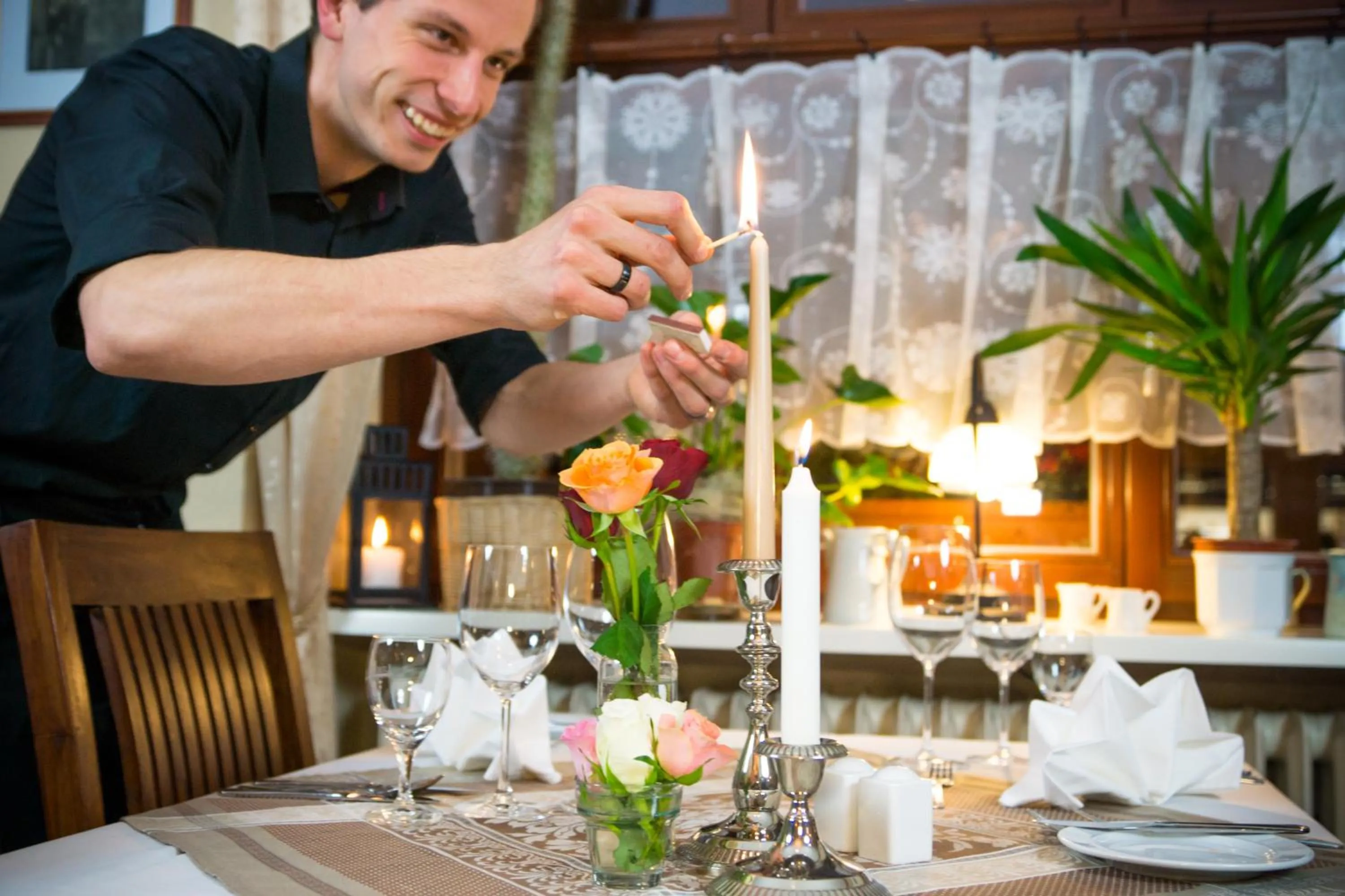 People in Hermanns Hotel Zum Goldenen Stern