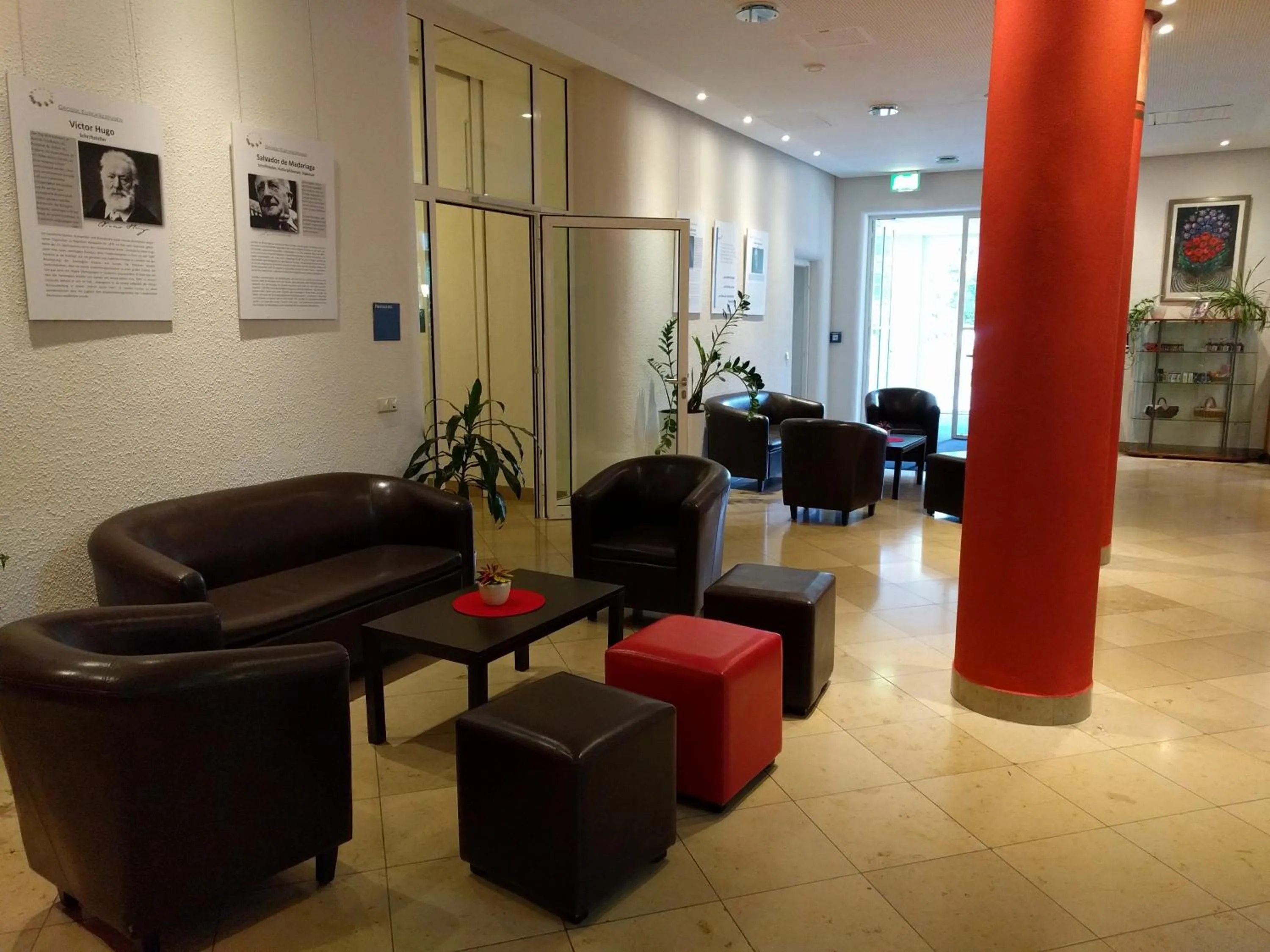 Lobby or reception in Tagungshaus Reimlingen
