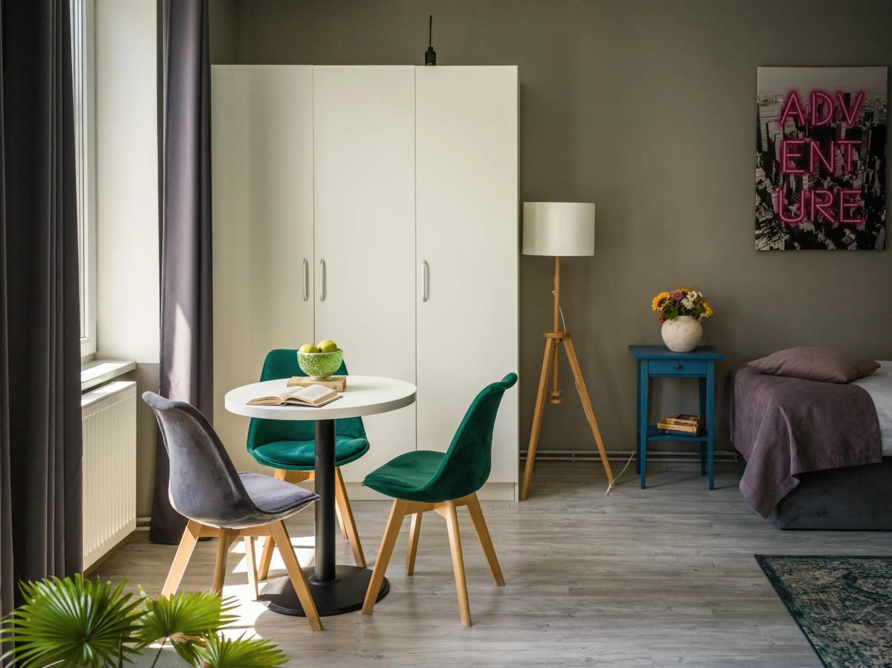 Seating area in compleX living aparthotel