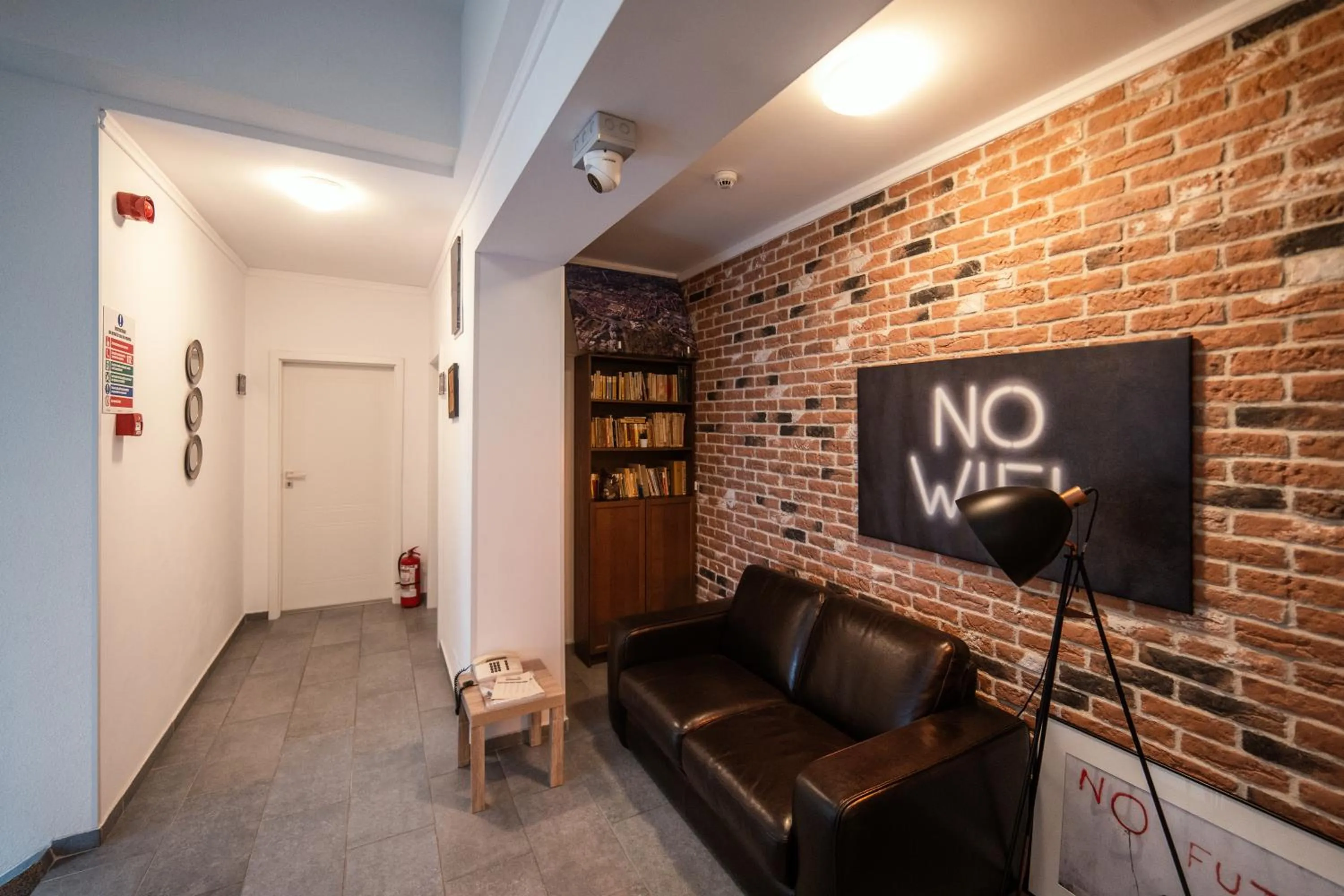 Library in compleX living aparthotel