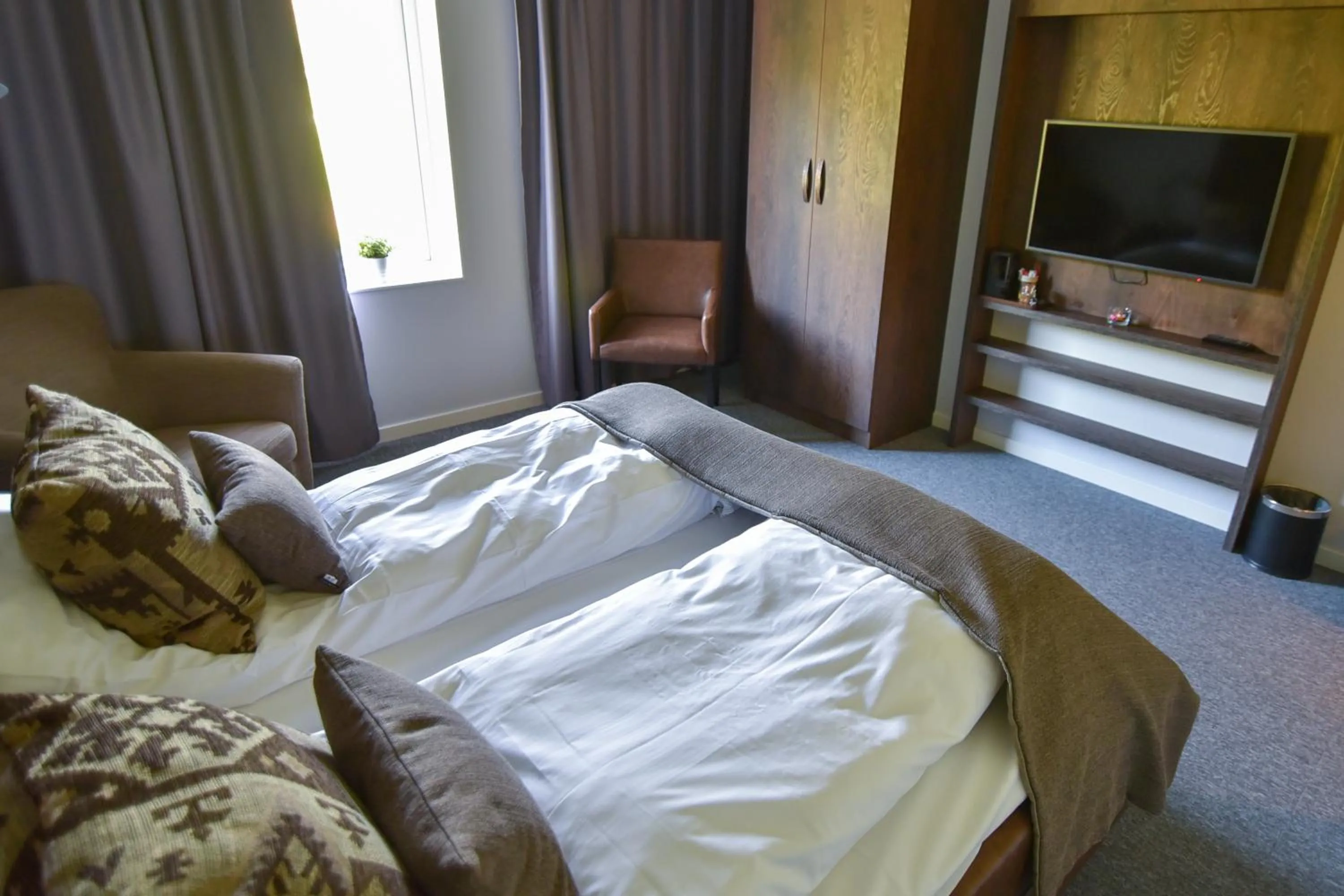 Bed in Big River Camp Hotel & Spa